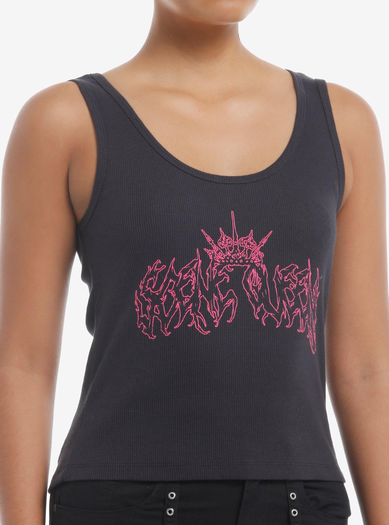 Scene Queen Logo Girls Ribbed Tank Top, , hi-res