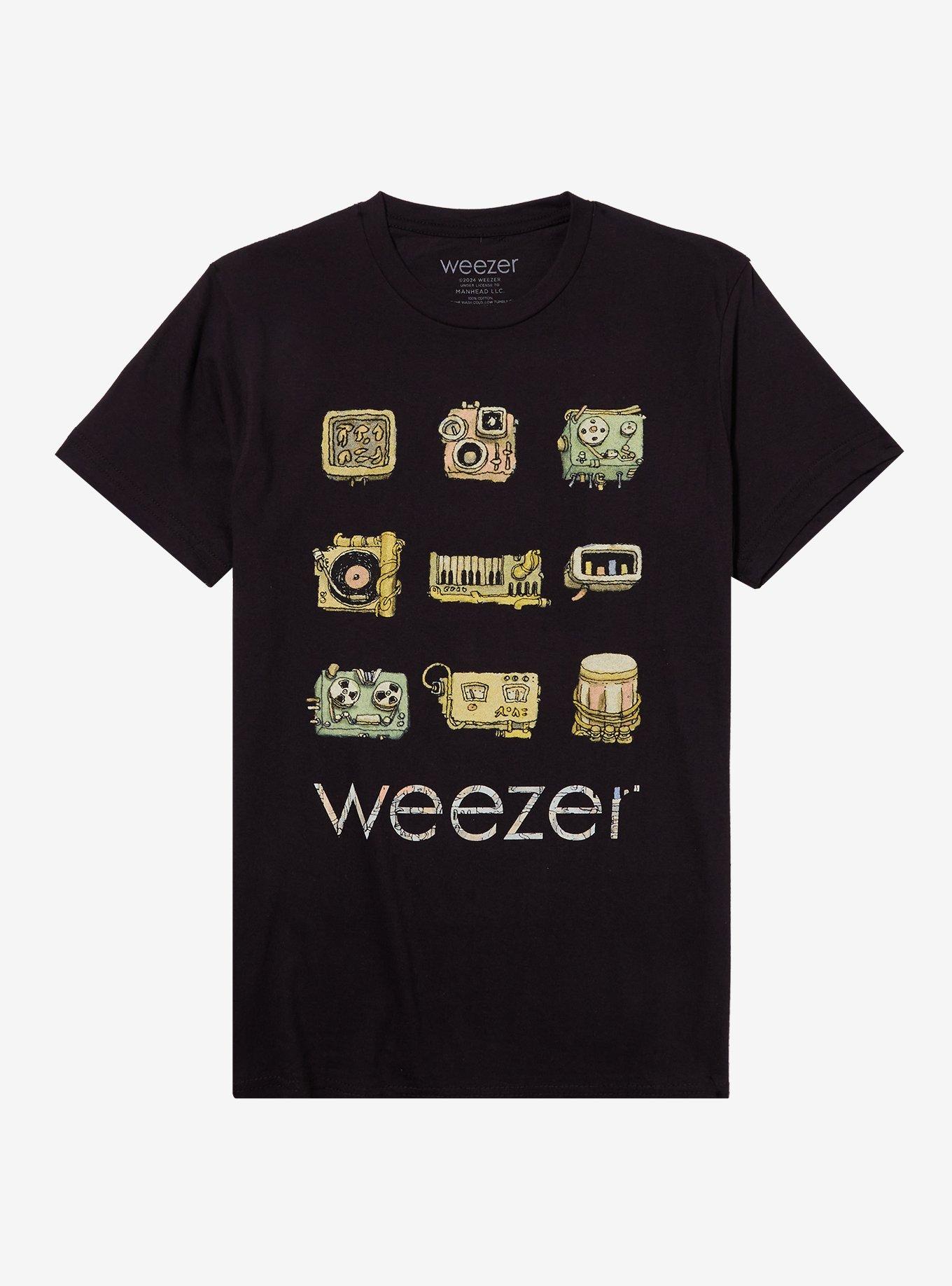 Weezer Instruments & Equipment Relaxed Fit Girls T-Shirt, , hi-res