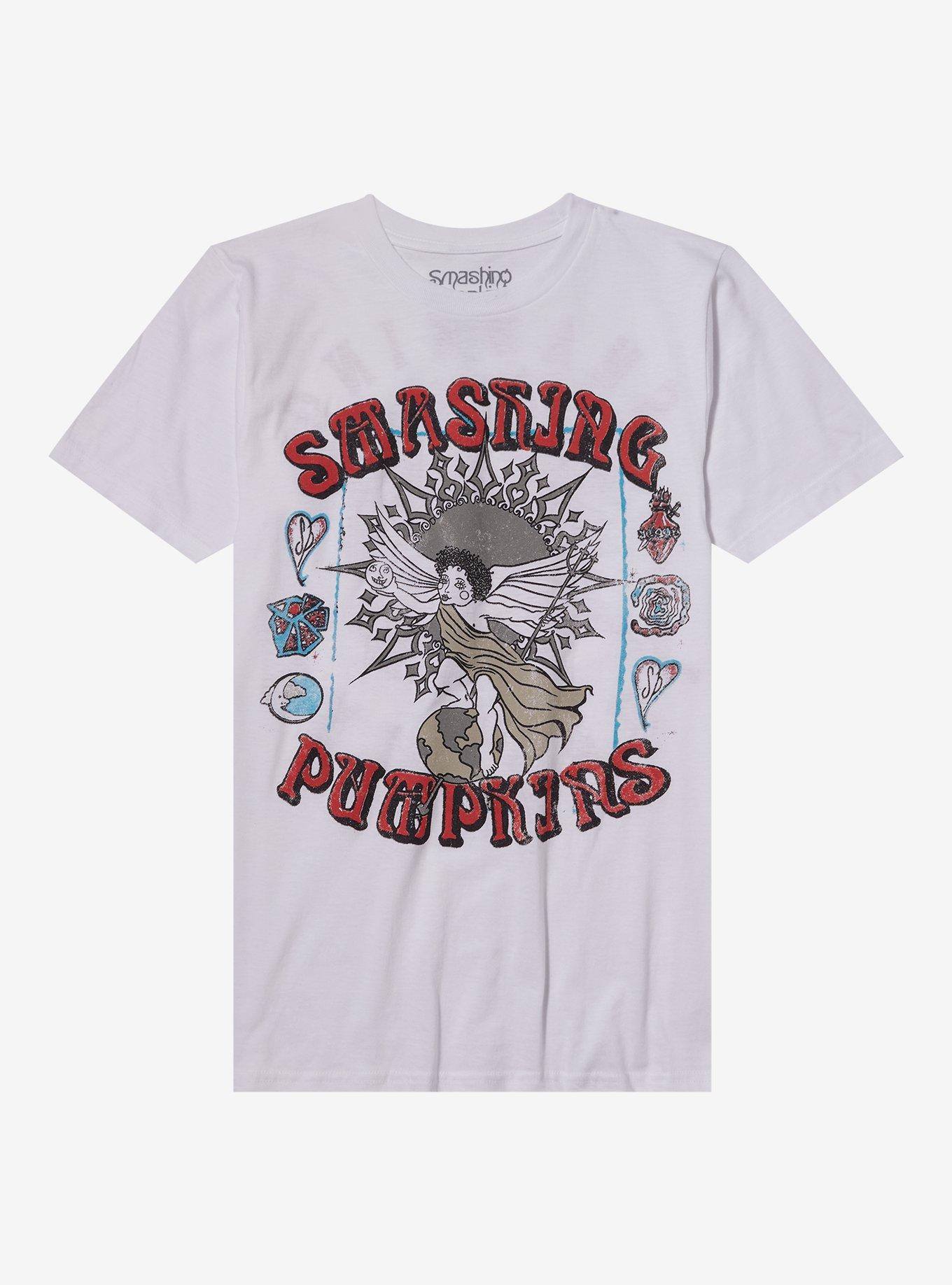 The Smashing Pumpkins Angel & Devil Relaxed Fit Girls T-Shirt