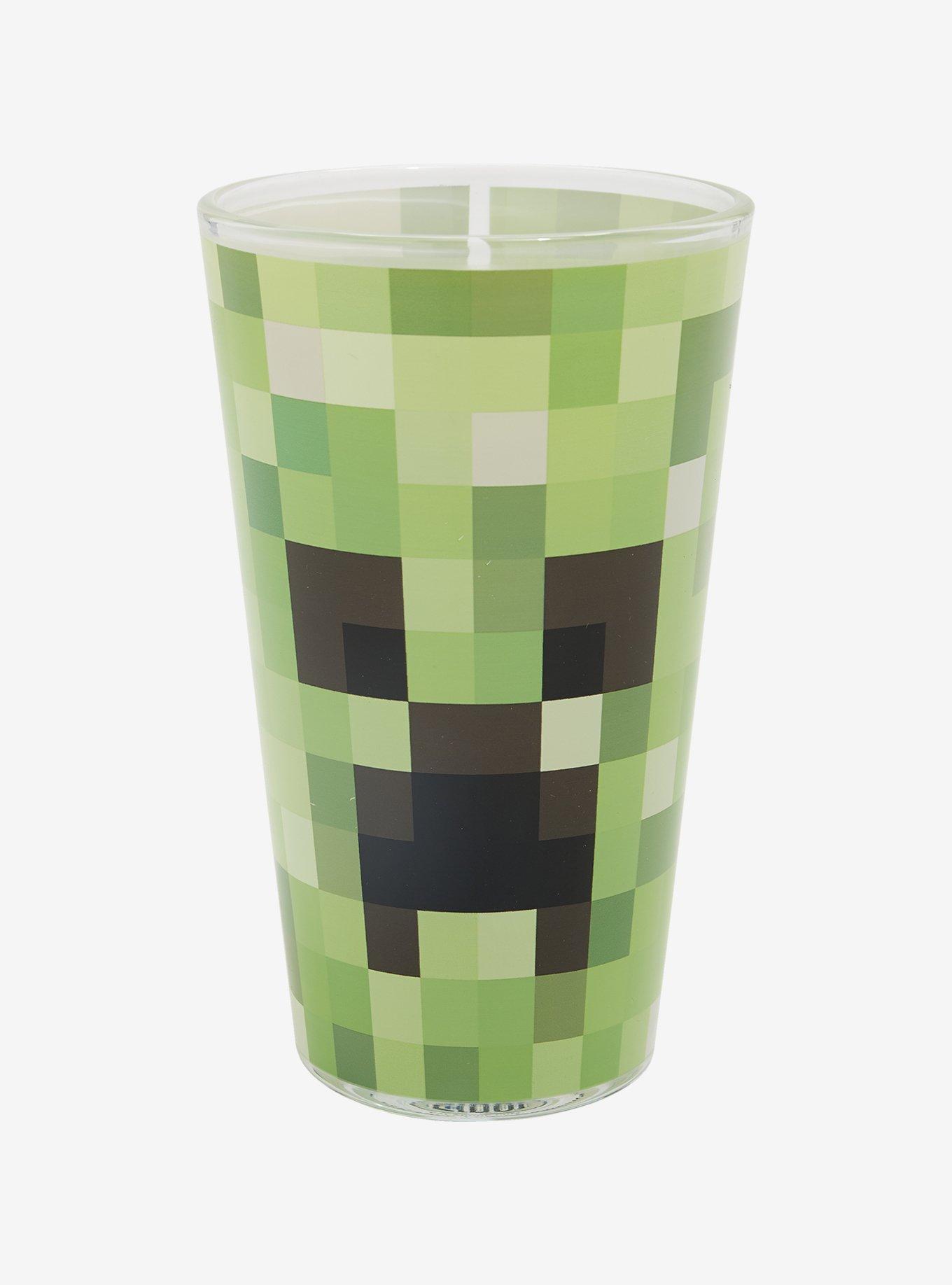 Minecraft Creeper Face Pint Glass, , hi-res