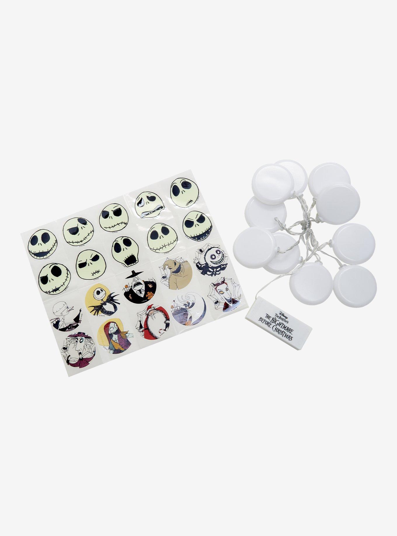 The Nightmare Before Christmas Sticker String Lights, , hi-res