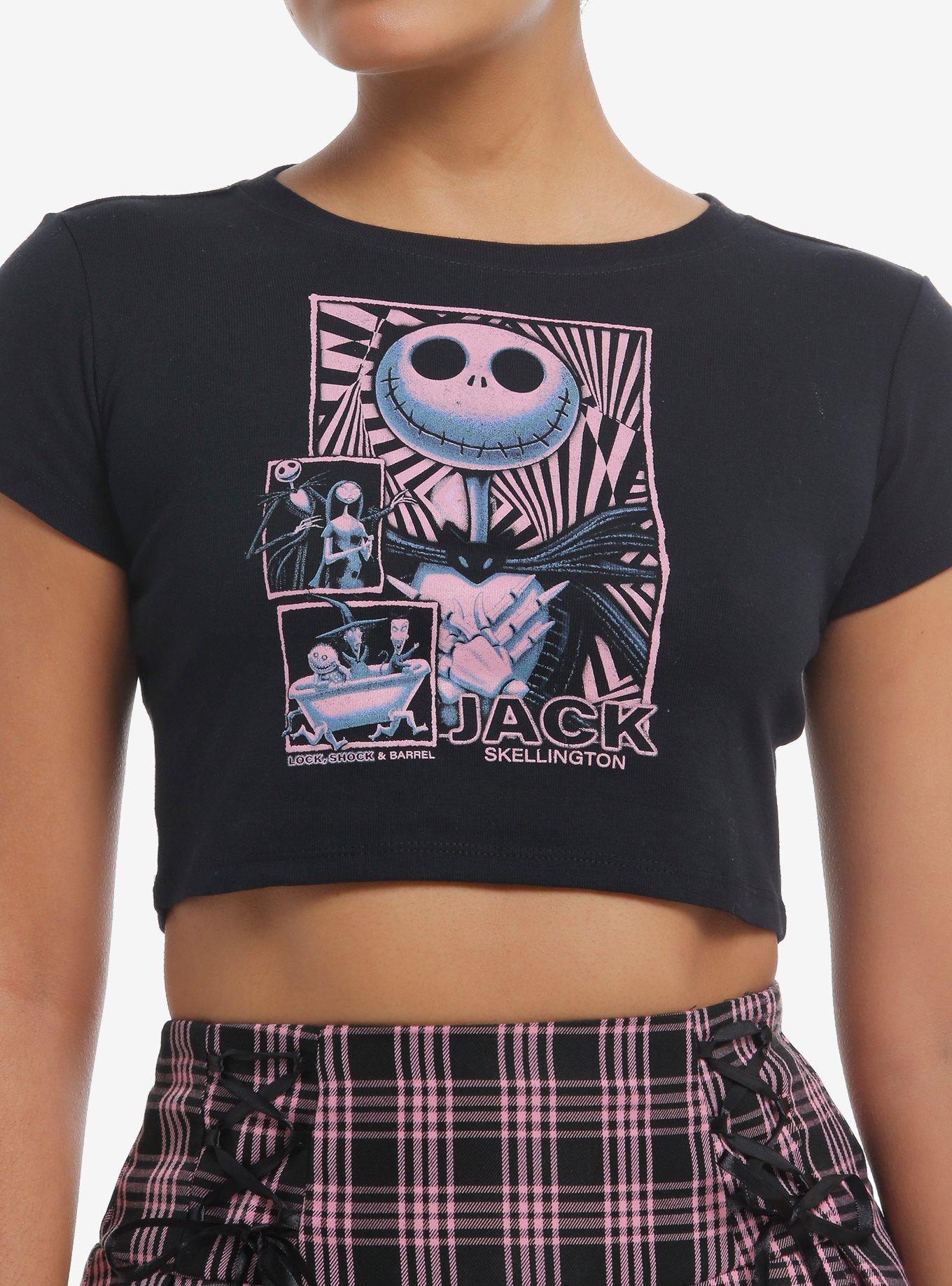 The Nightmare Before Christmas Jack Tonal Girls Baby T-Shirt