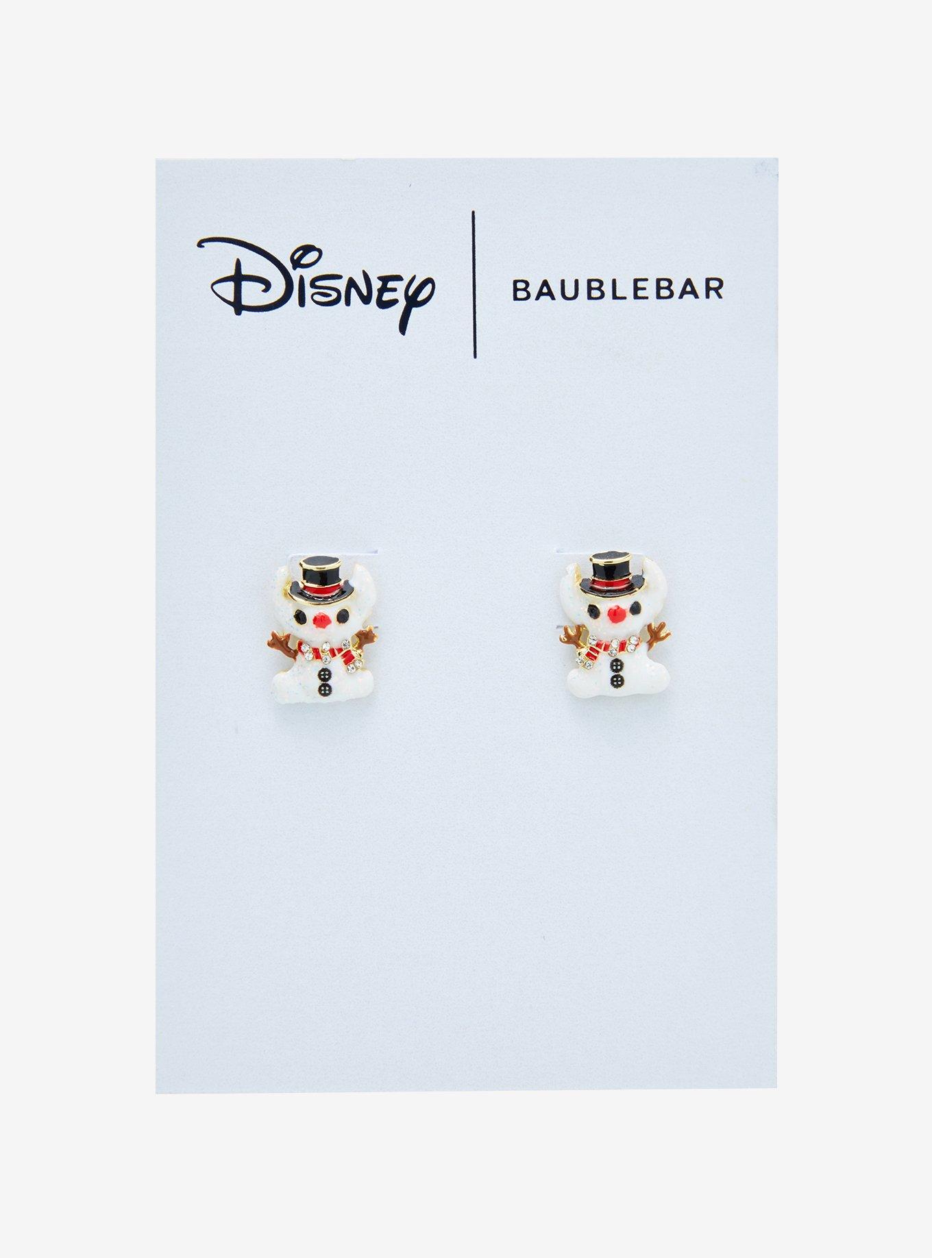 Baublebar Disney Lilo & Stitch Snowman Stich Earrings, , hi-res