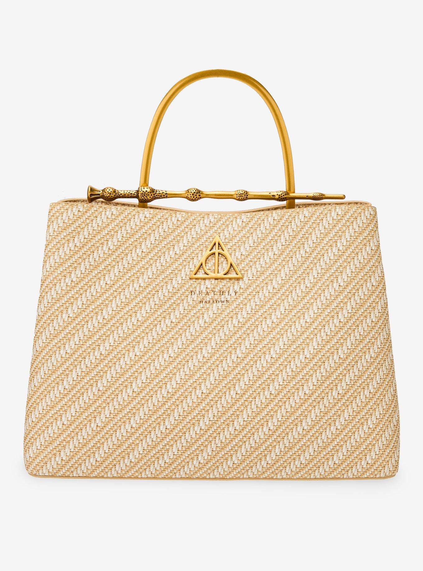 Loungefly Harry Potter Deathly Hallows Elder Wand Raffia Texture