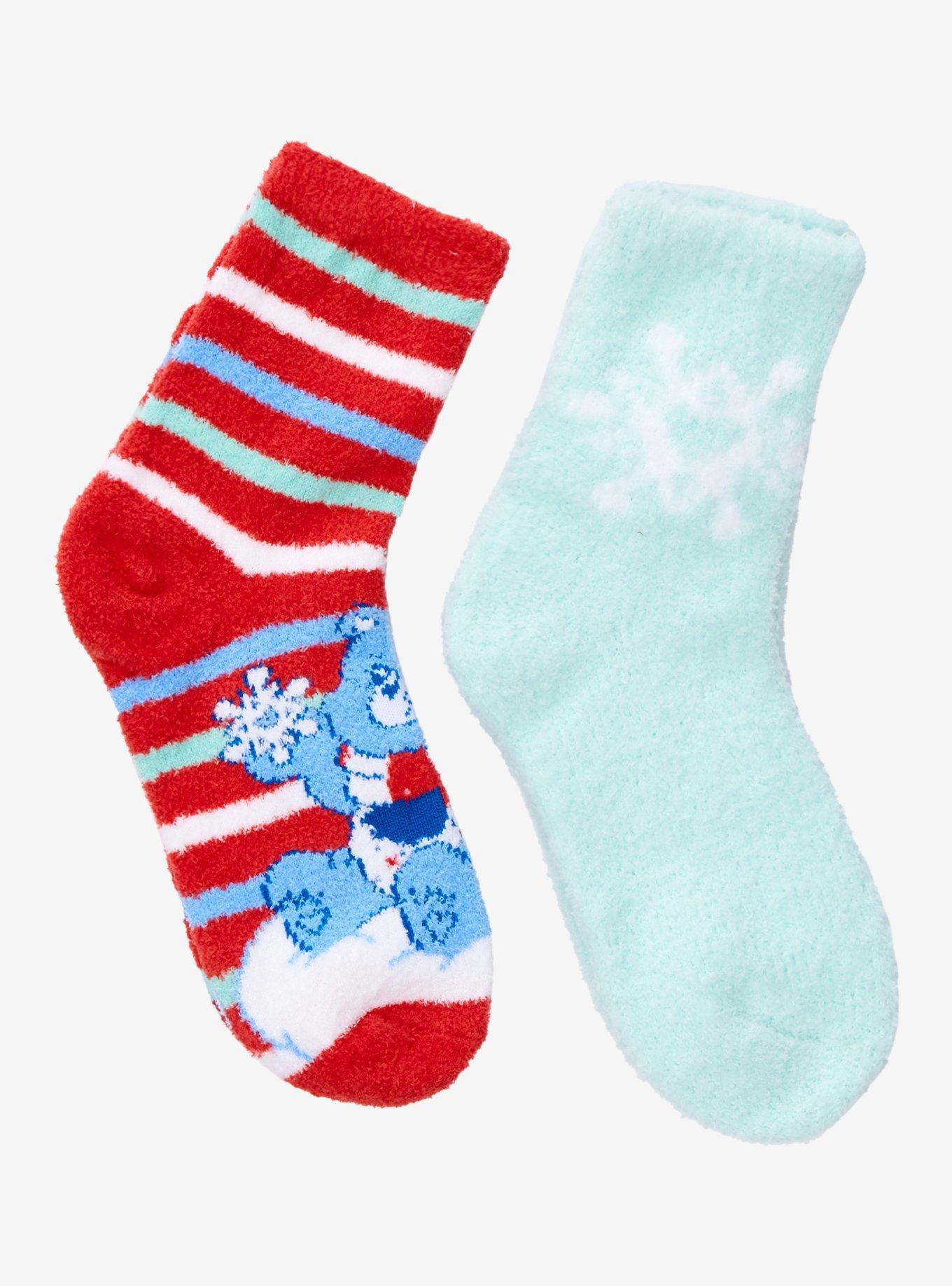 Care Bears Grumpy Bear Holiday Cozy Socks 2 Pair, , hi-res