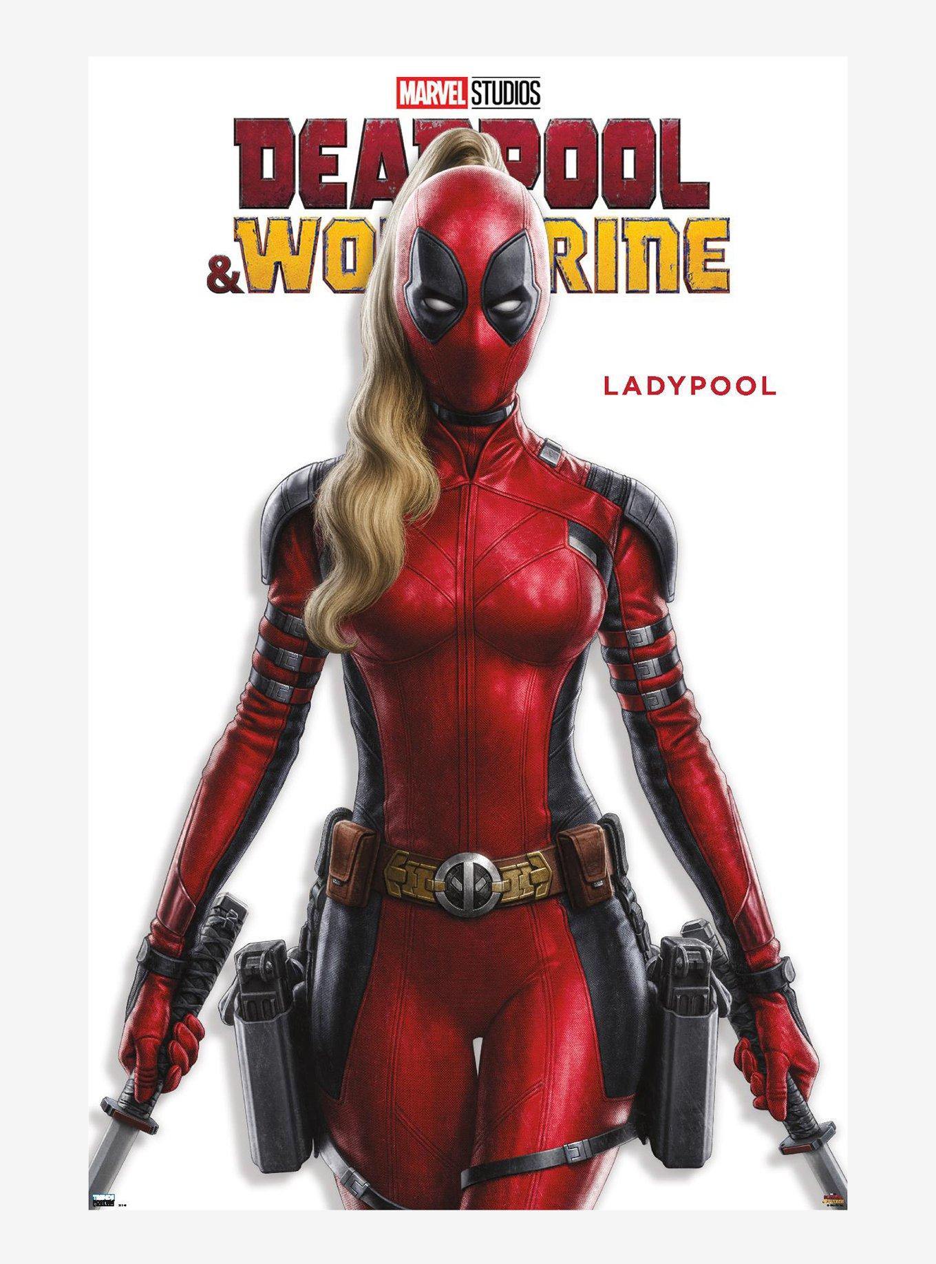 Marvel Deadpool & Wolverine Ladypool Poster, , hi-res