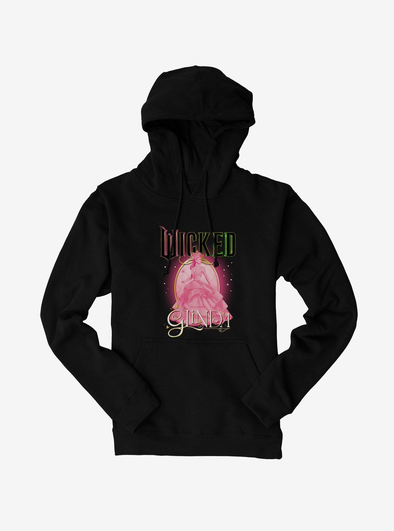 Wicked Glinda Hoodie, BLACK, hi-res