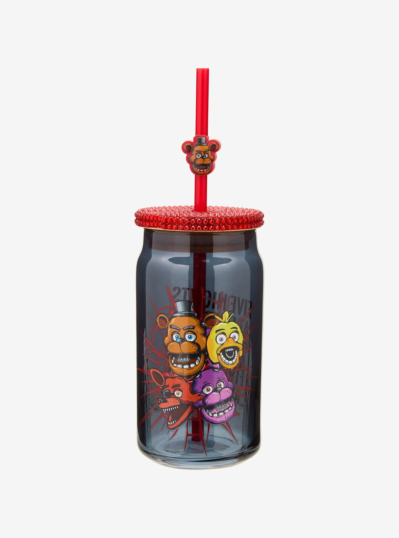 Five Nights At Freddy's Bling Glass Cup, , hi-res