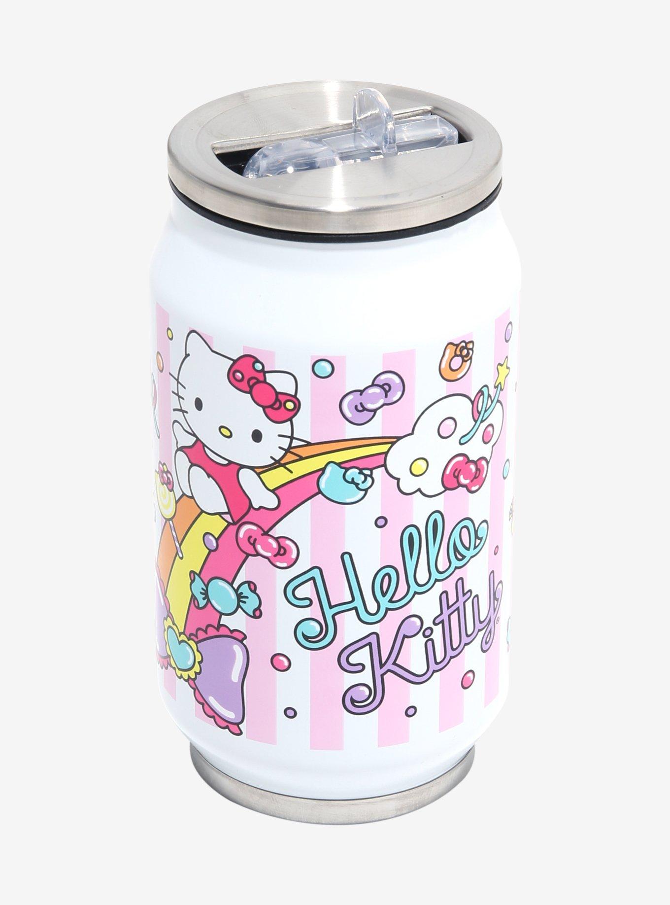 Hello Kitty Sugar Rush Soda Can Water Bottle, , hi-res