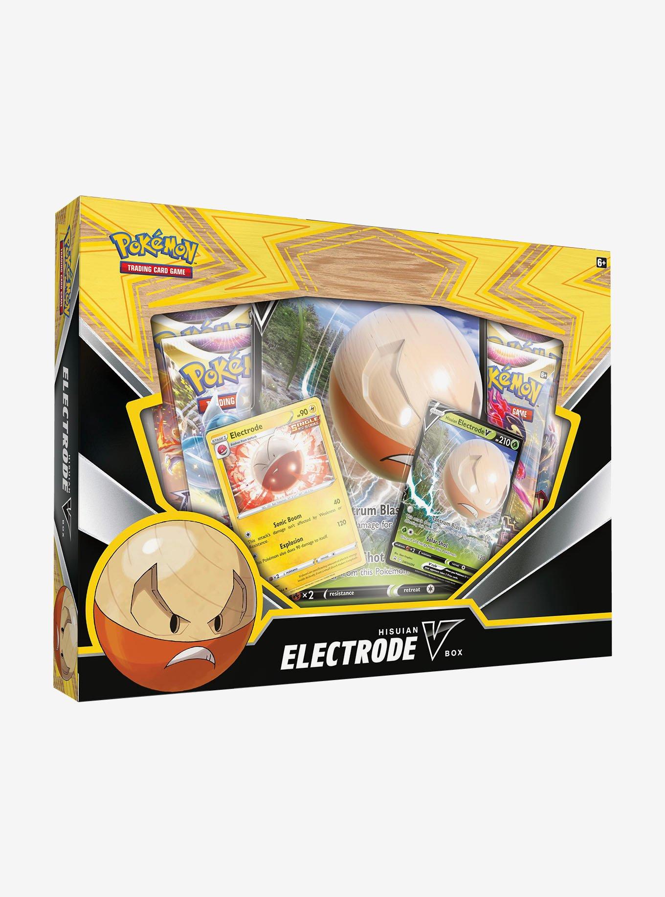 Pokemon Trading Card Game Hisuian Electrode V Box Hot Topic