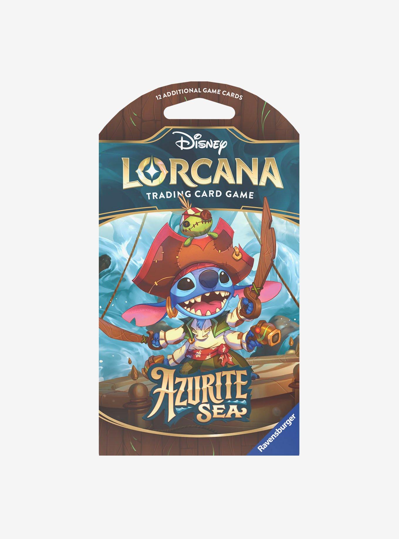 Disney Lorcana Azurite Sea Trading Card Blind Box Booster Pack, , hi-res