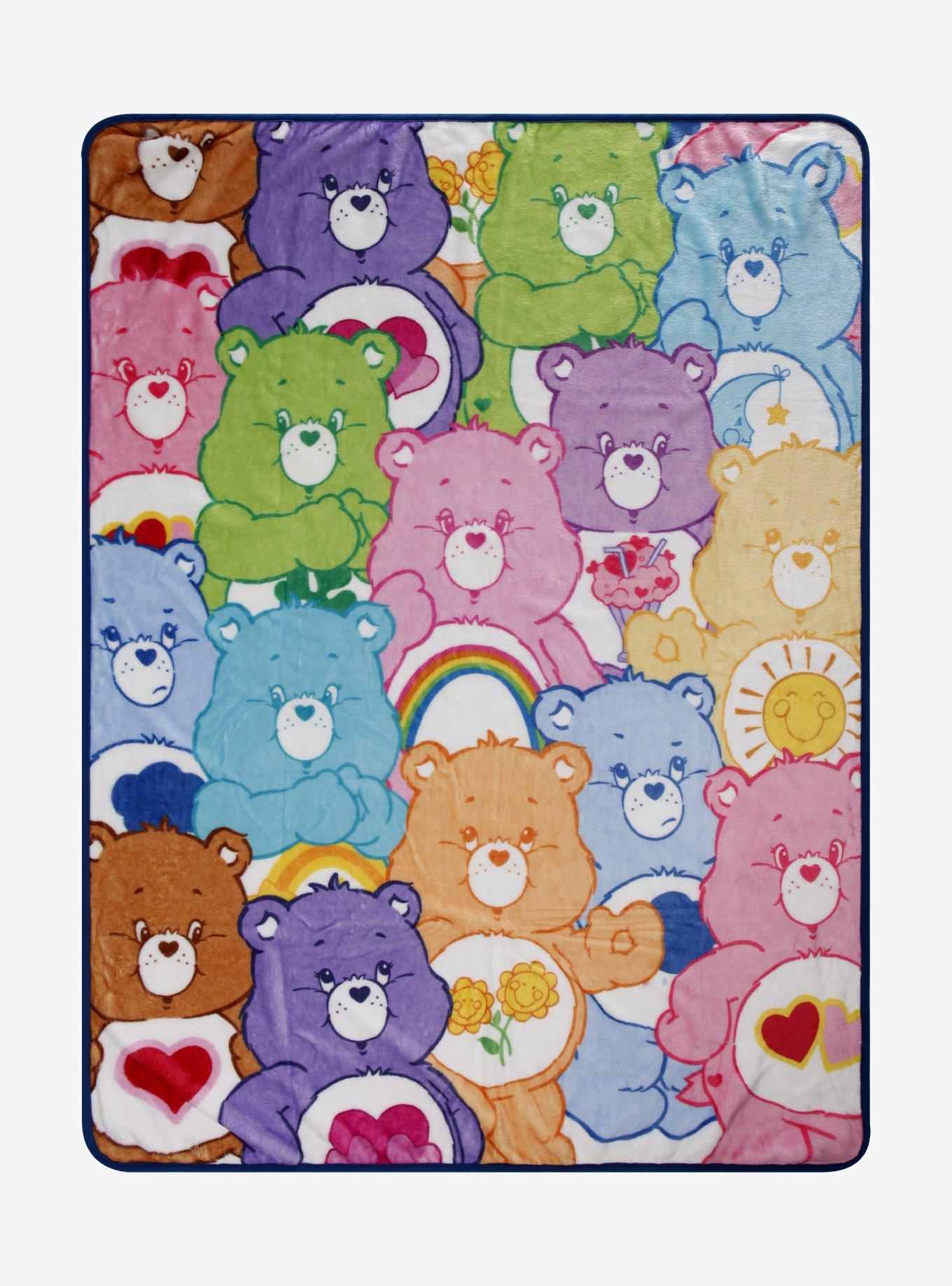 Care Bears Faces Throw Blanket, , hi-res