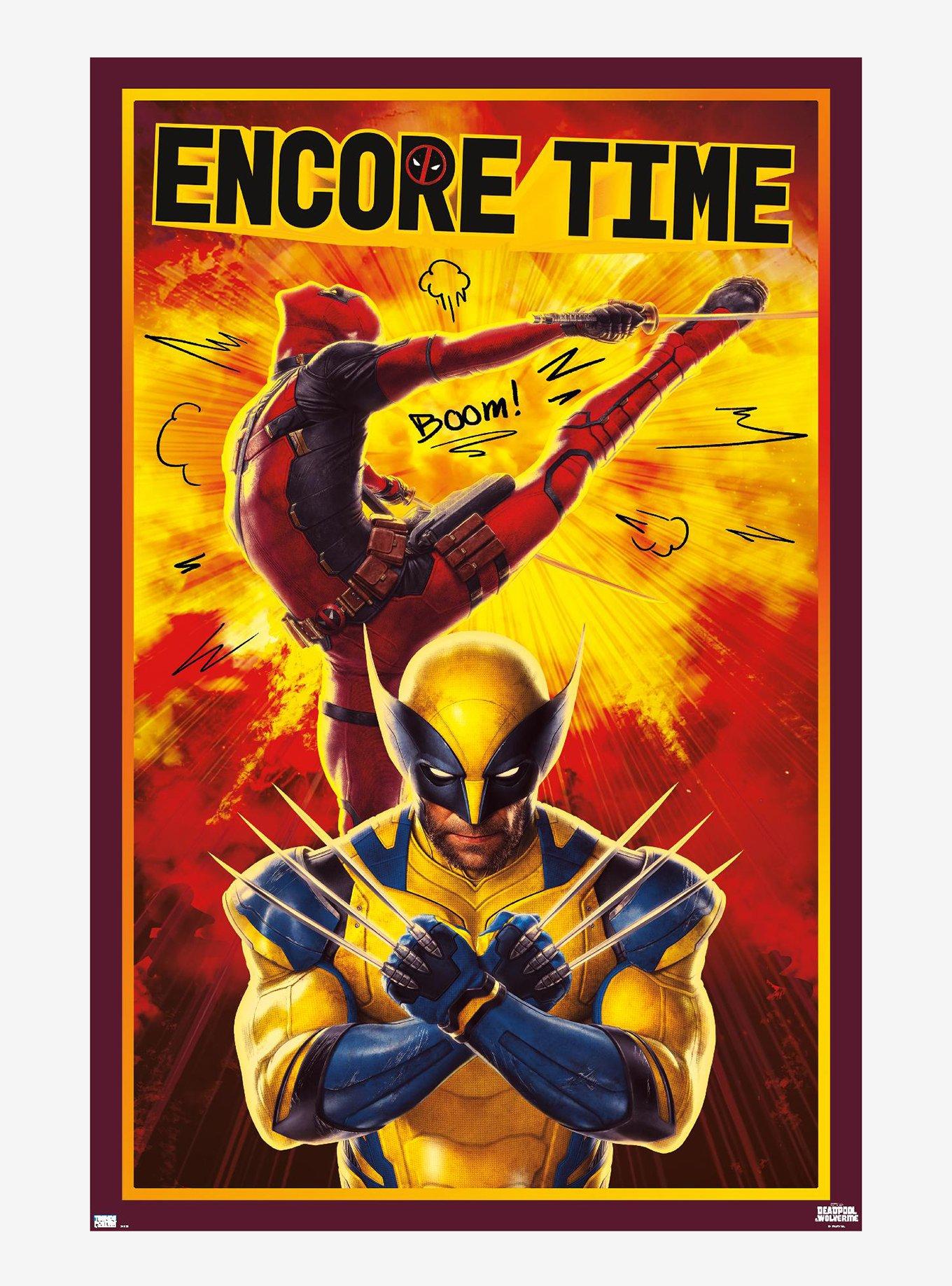 Marvel Deadpool & Wolverine Encore Time Poster, , hi-res