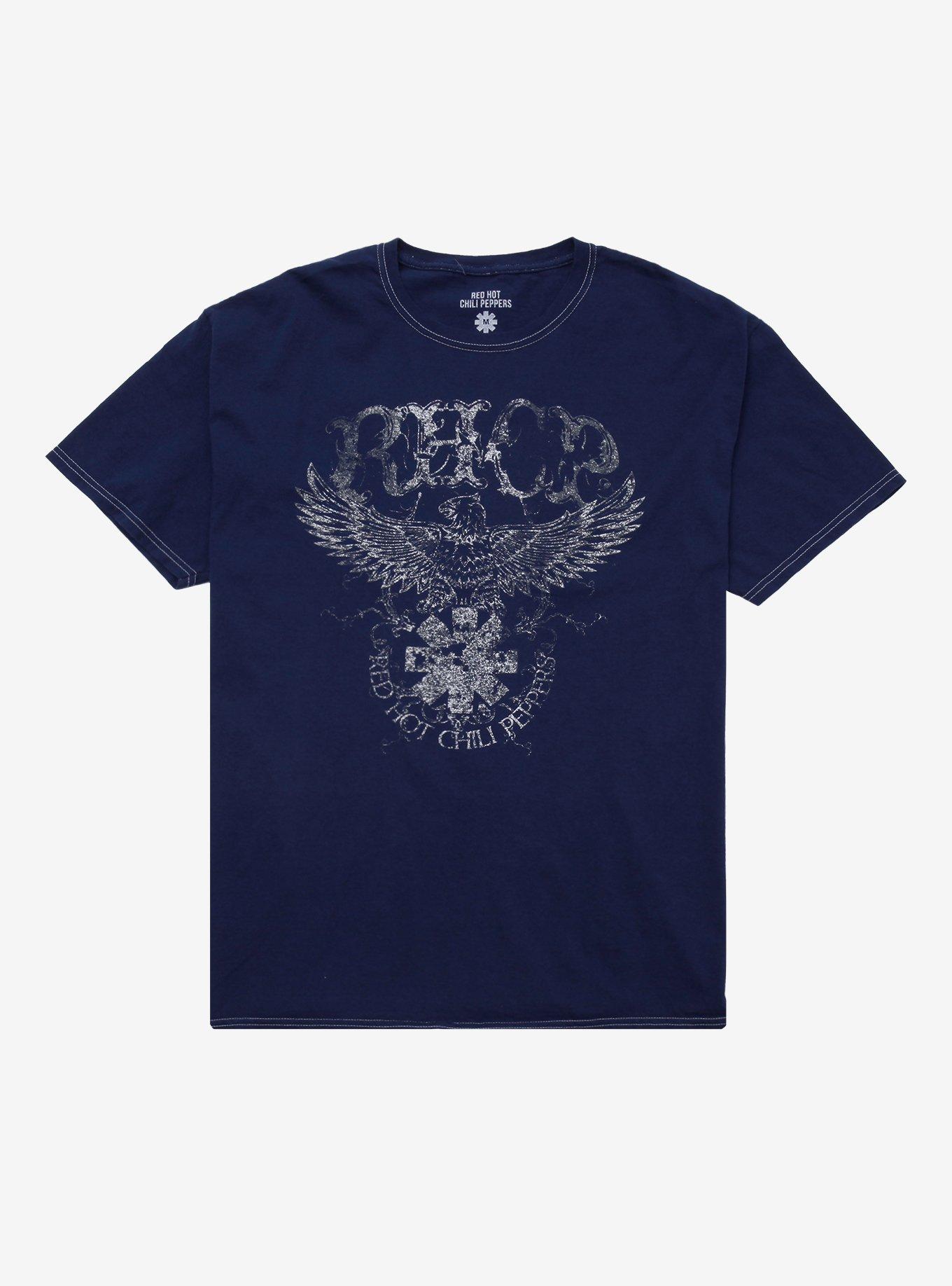 Red Hot Chili Peppers Eagle Logo T-Shirt, , hi-res