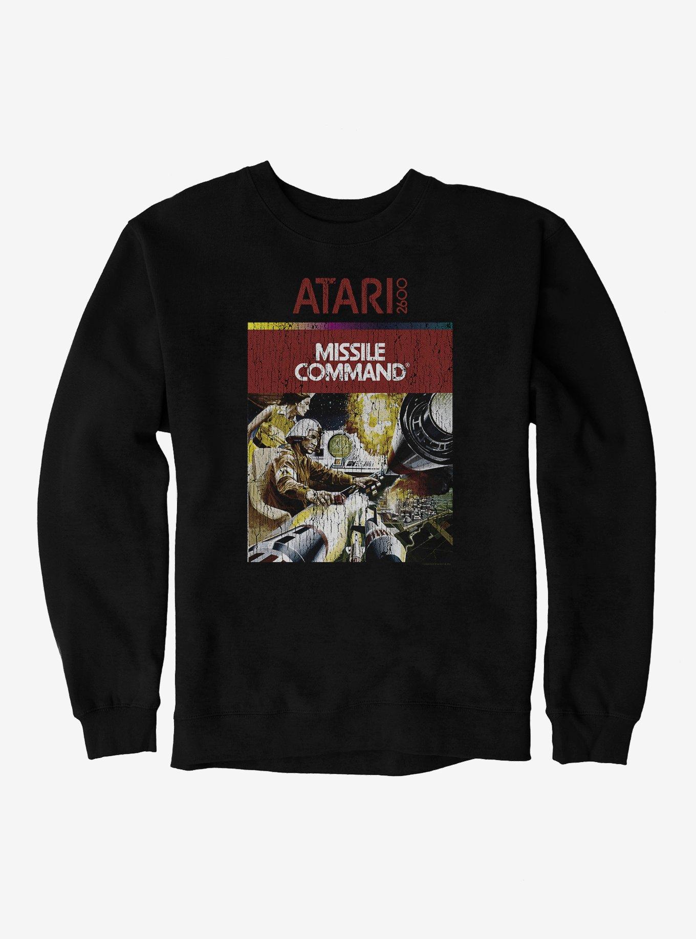 Atari Missle Command Vintage Box Art Sweatshirt, , hi-res