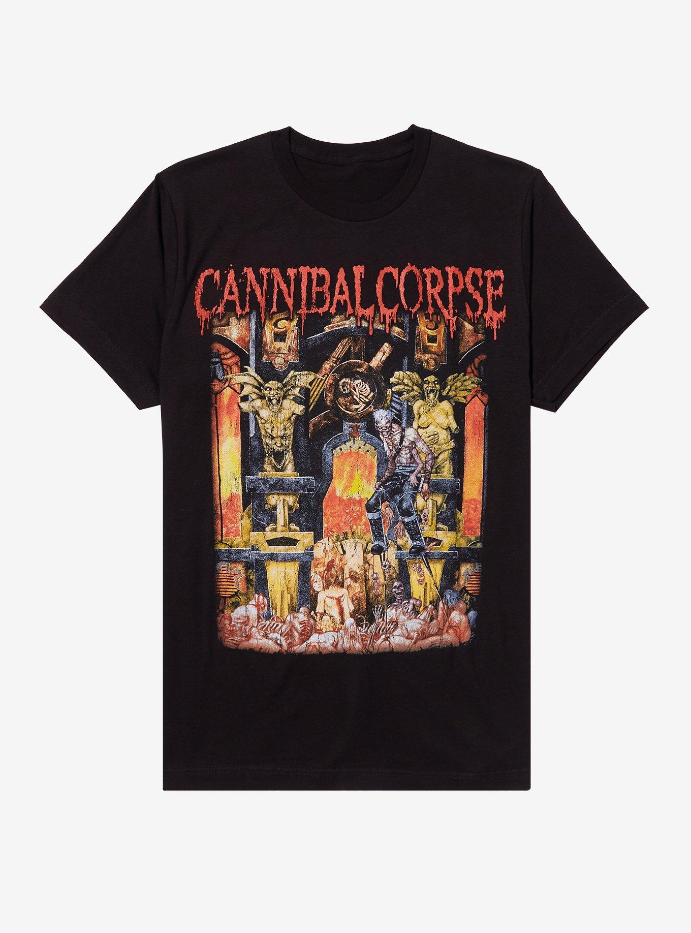 Cannibal Corpse Live Cannibalism Album Cover T-Shirt, , hi-res