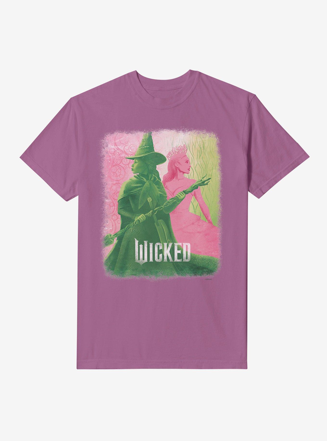 Wicked Elphaba & Glinda Garment Dye T-Shirt, , hi-res