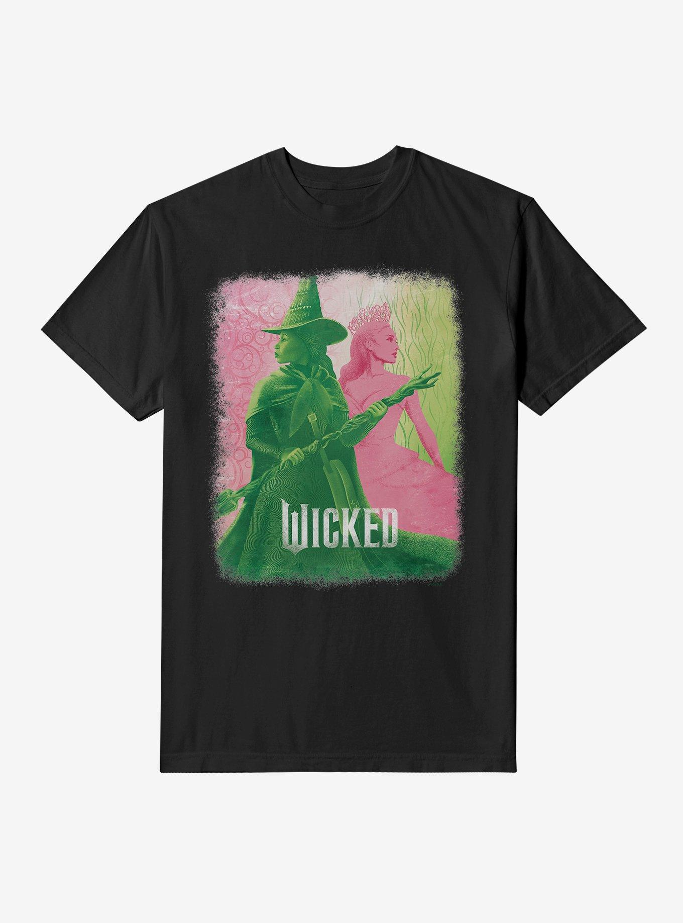 Wicked Elphaba & Glinda Garment Dye T-Shirt, , hi-res