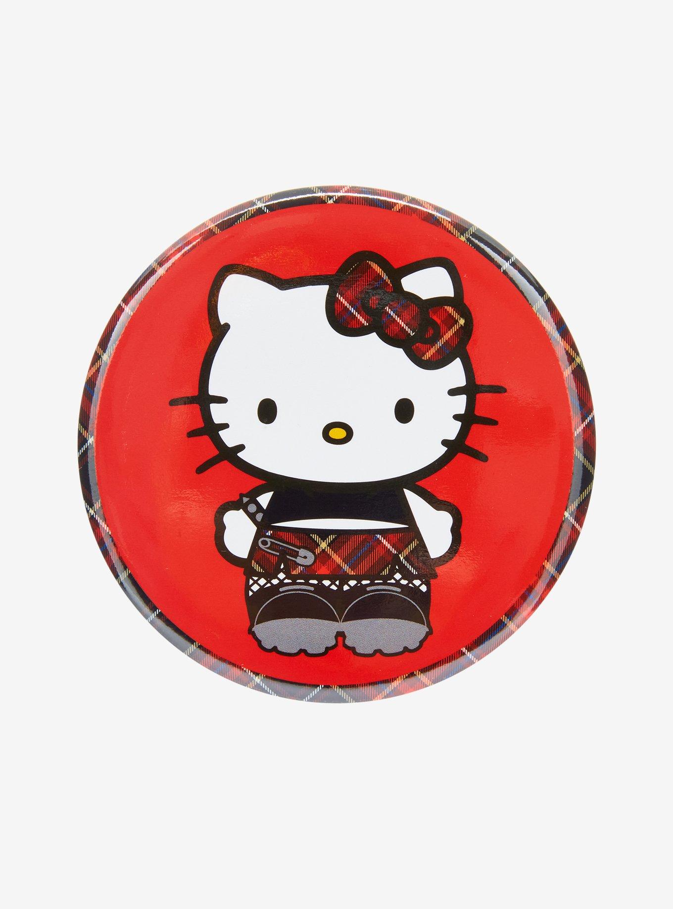 Hello Kitty Pink 3 Inch Button, , hi-res