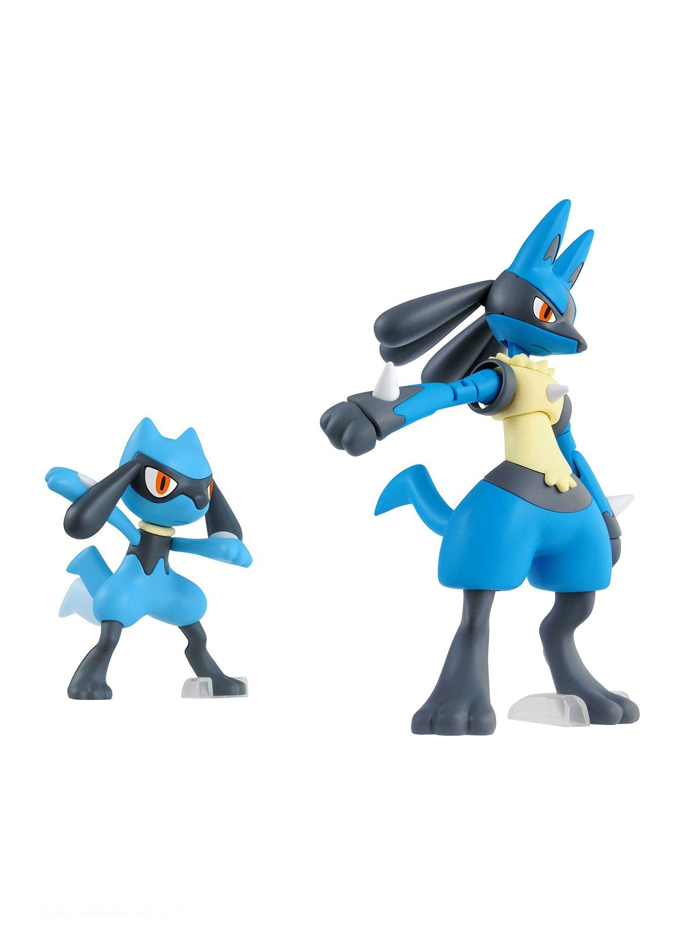 Bandai Spirits Pokemon Riolu & Lucario Model Kit, , hi-res