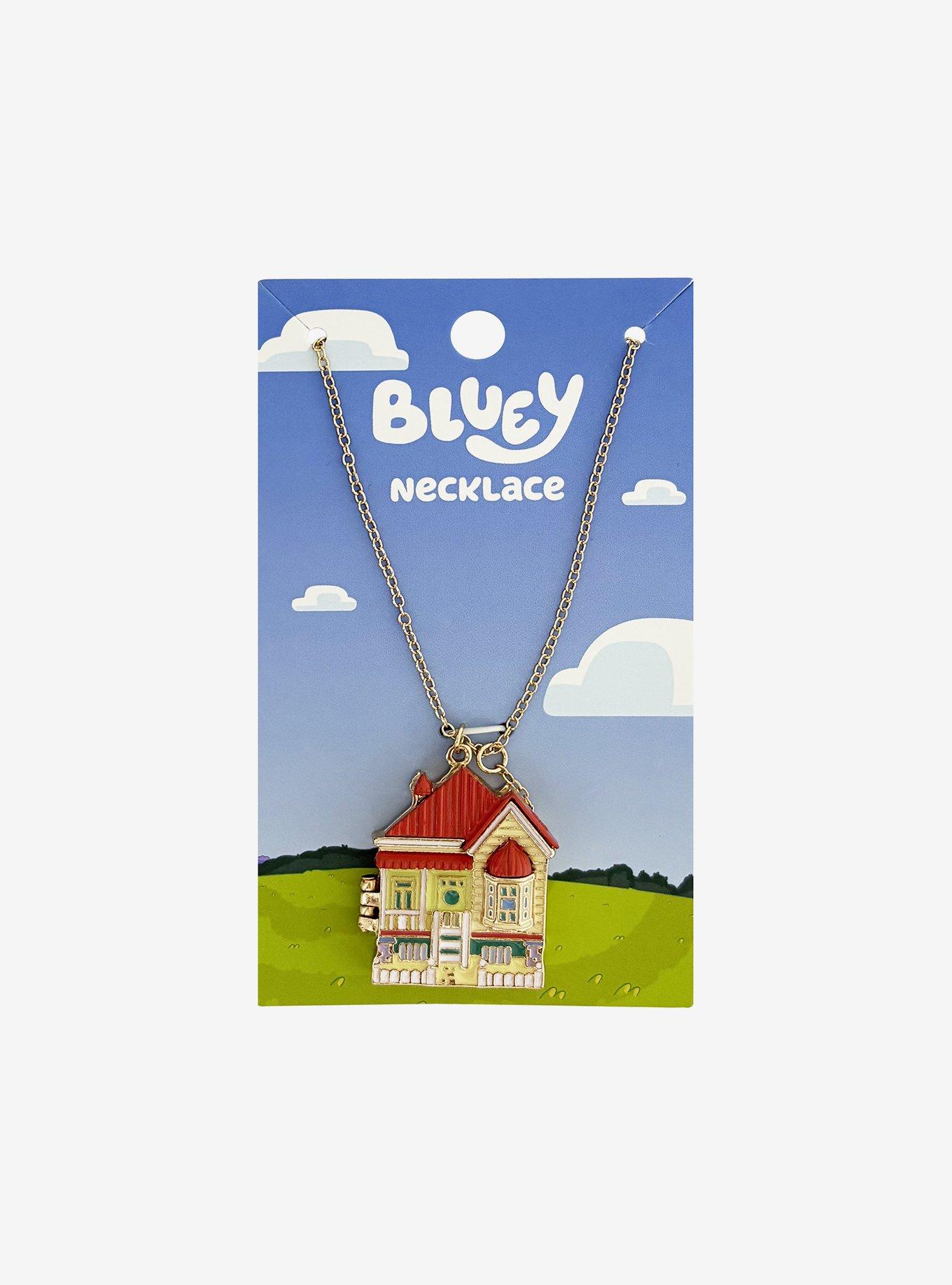 Bluey House Locket Necklace, , hi-res