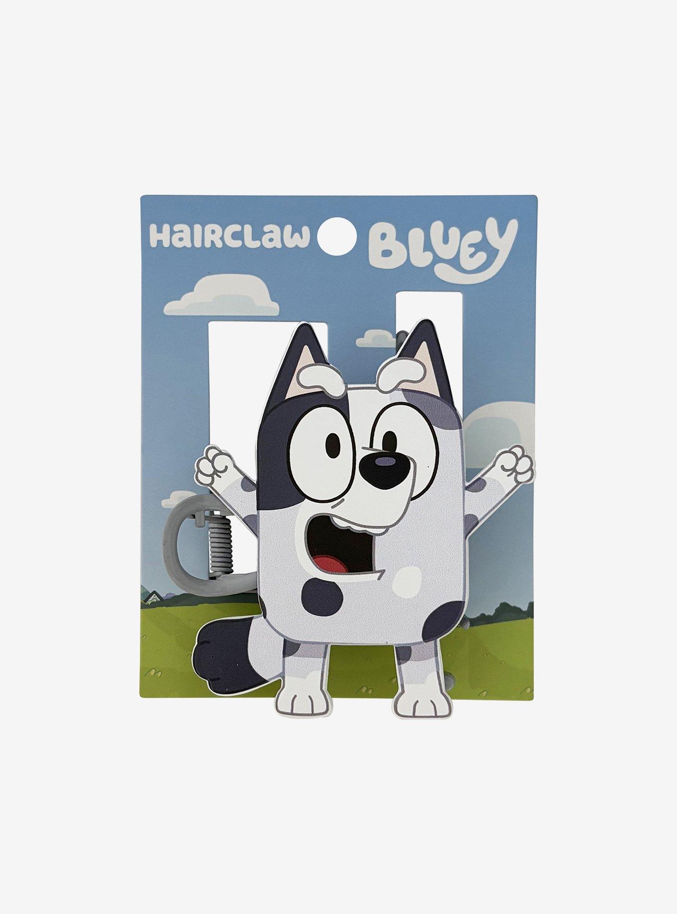 Bluey Muffin Figural Claw Hair Clip