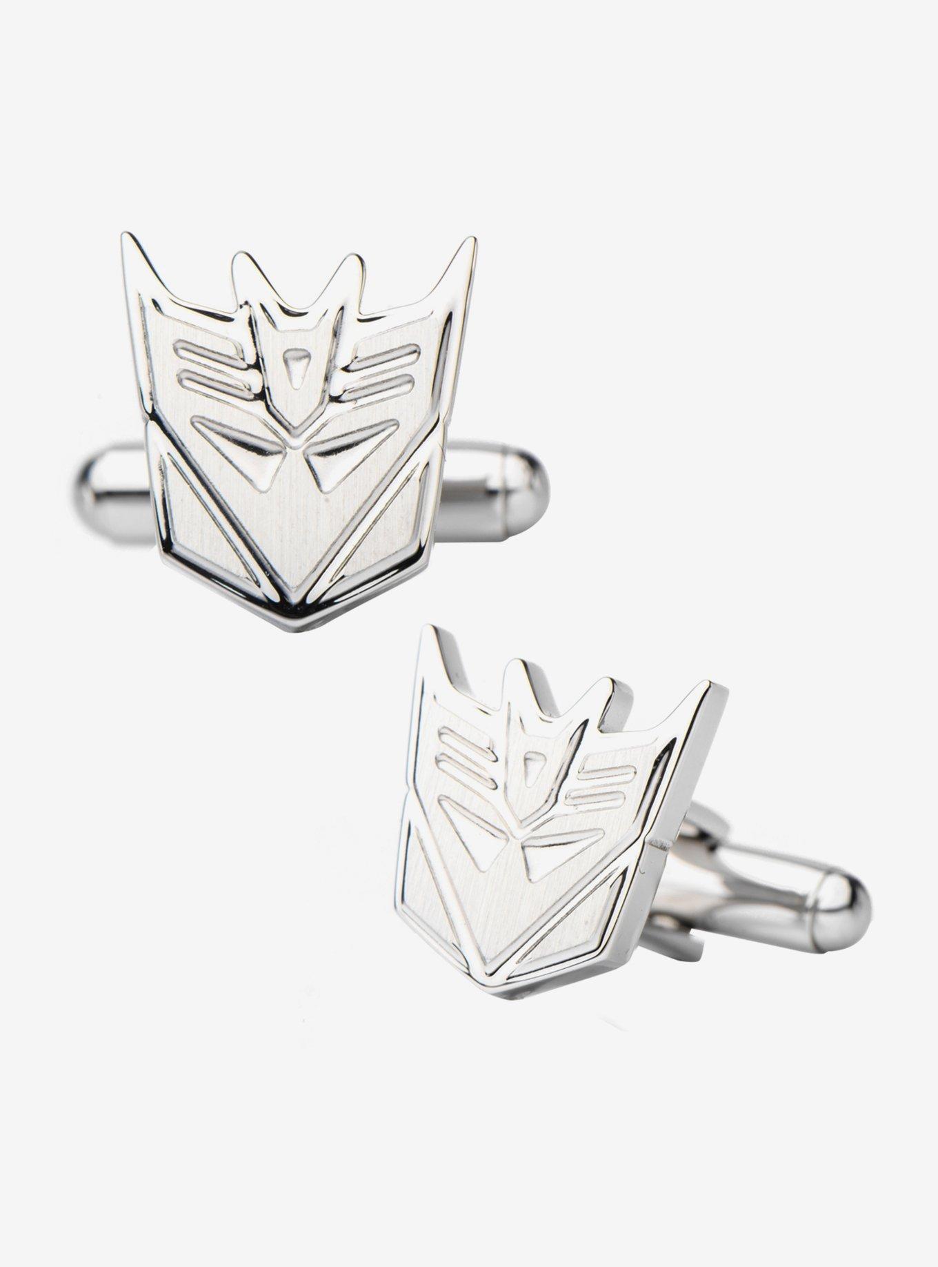 Transformers Decepticon Logo Cufflinks, , hi-res