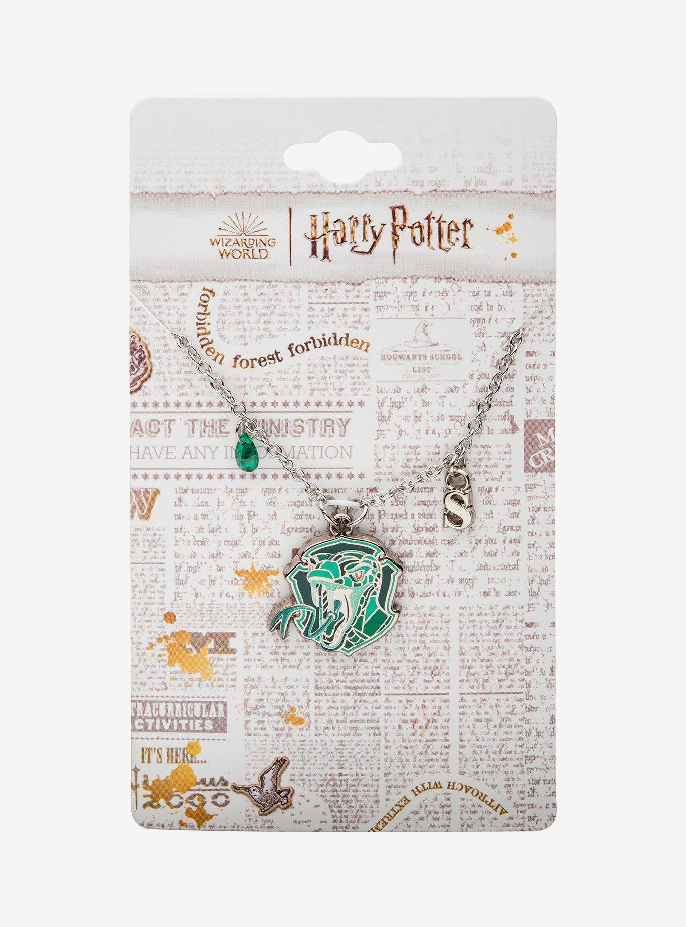 Harry Potter Slytherin Sigil Necklace, , hi-res