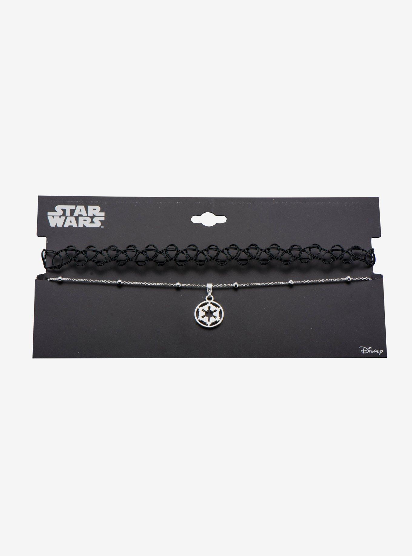 Star Wars Imperial Crest Tattoo Choker Necklace Set, , hi-res