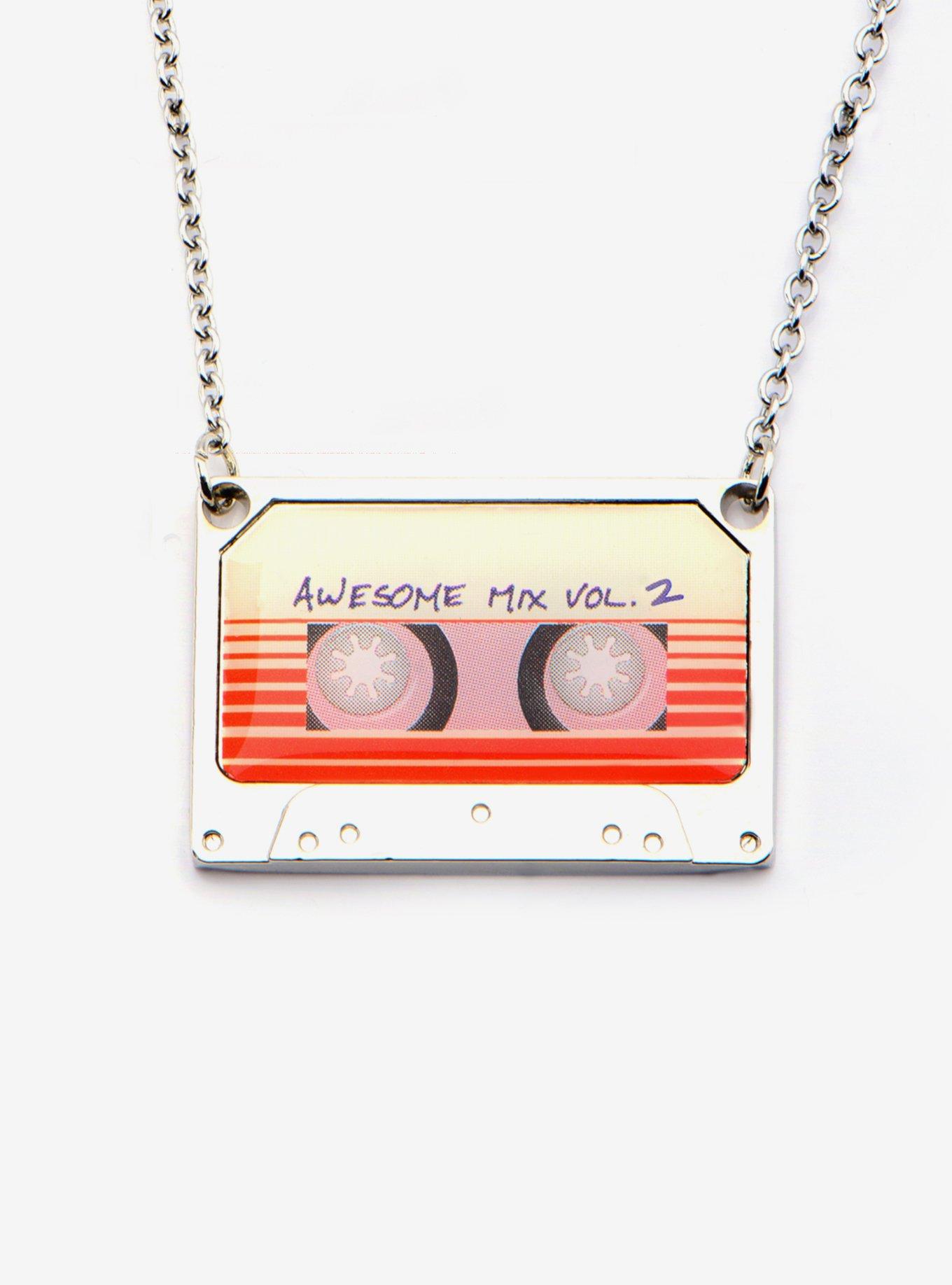 Marvel Guardians Of The Galaxy Cassette Tape Necklace, , hi-res