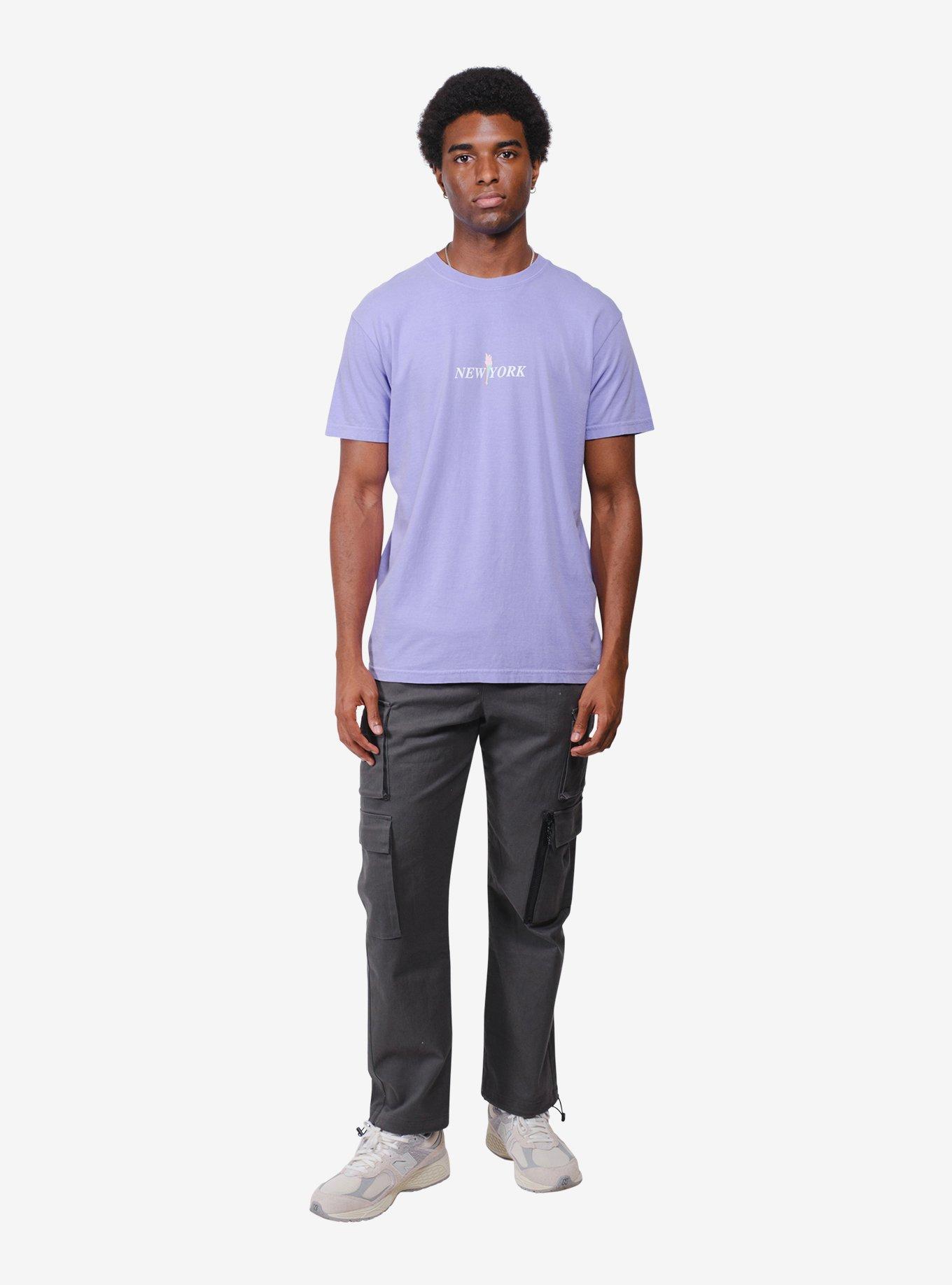 Charcoal Grey Stretch Twill Utility Pant, , hi-res