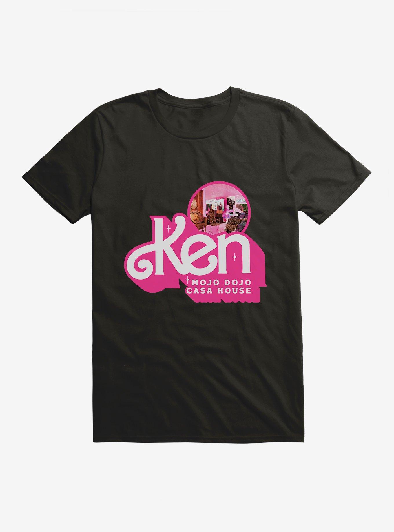 Barbie Movie Pink Ken Mojo Dojo Casa House T-Shirt, BLACK, hi-res