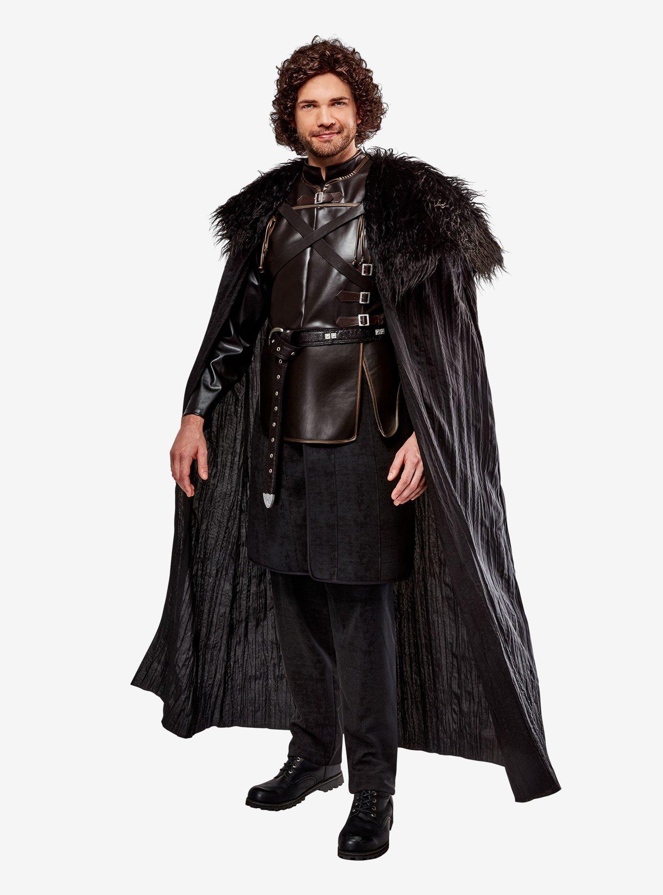 Game of Thrones Jon Snow Costume, BLACK, hi-res