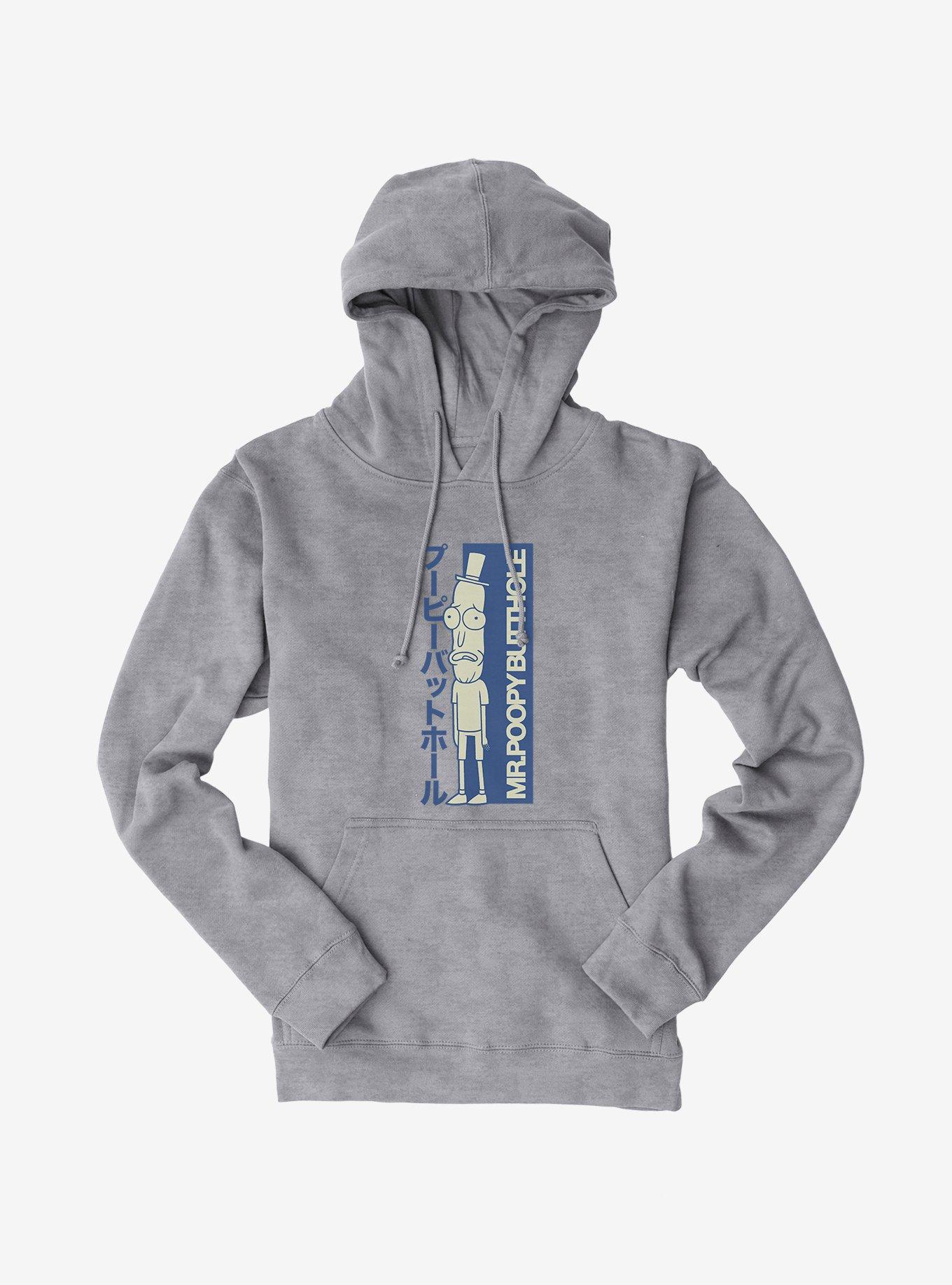 Rick And Morty Mr. Poopybutthole Hoodie, SPORT GRAY, hi-res