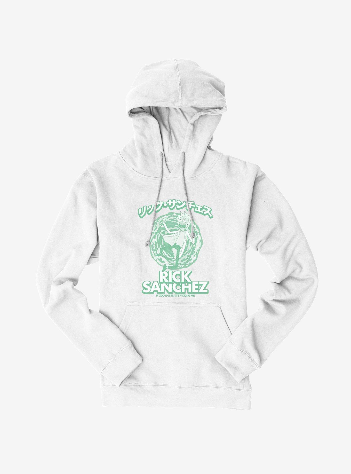 Rick And Morty If God Exists, It's F*cking Me Hoodie, , hi-res