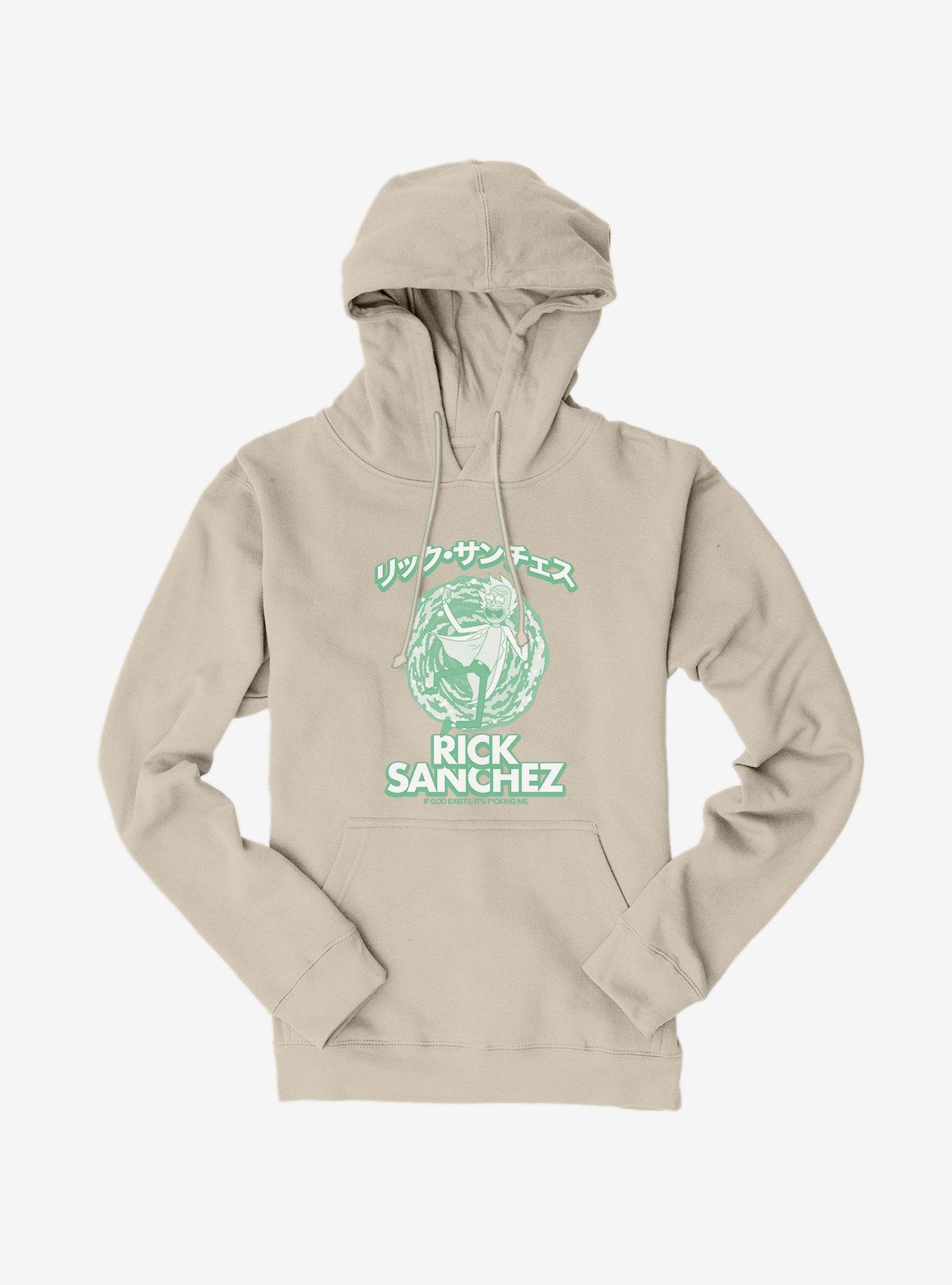 Rick And Morty If God Exists, It's F*cking Me Hoodie, , hi-res