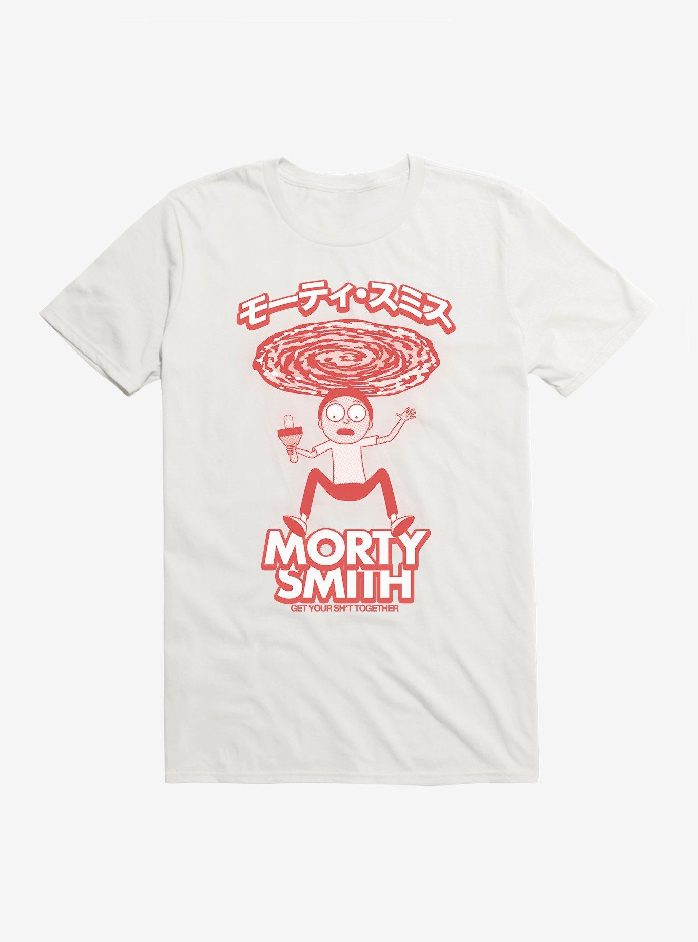 Rick And Morty Get Your Shit Together T-Shirt, WHITE, hi-res