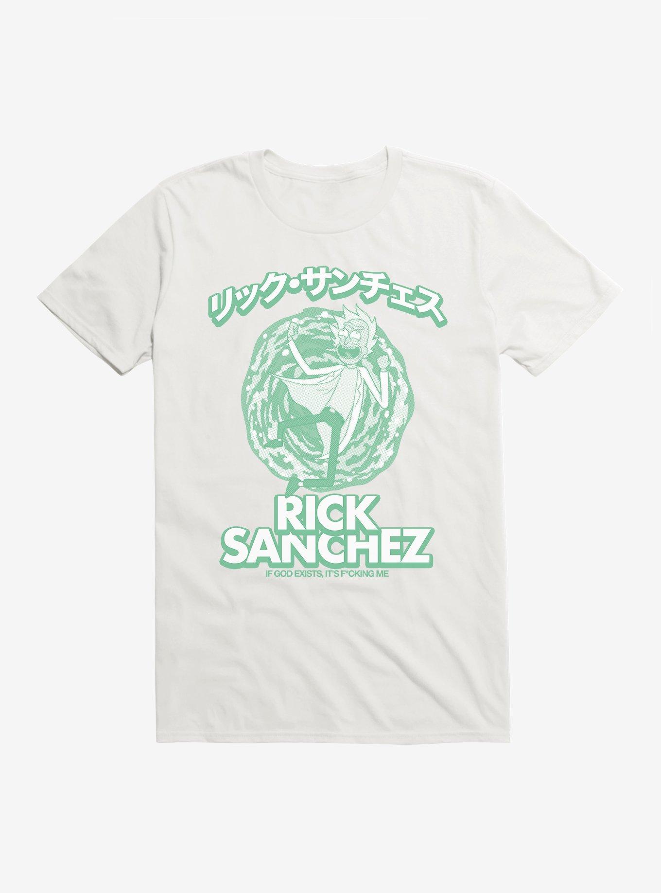 Rick And Morty If God Exists, It's F*cking Me T-Shirt, , hi-res