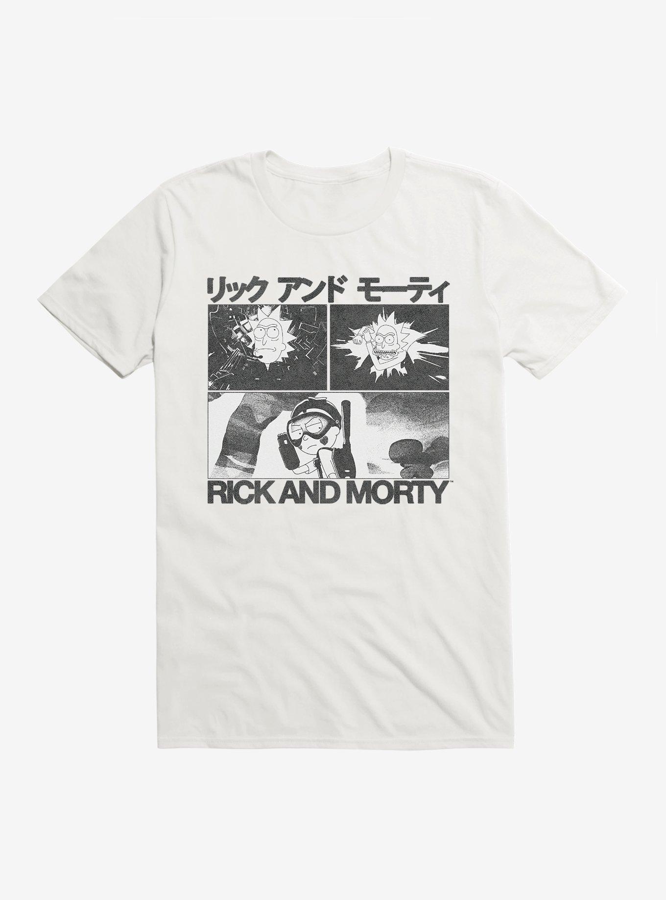 Rick And Morty Mortyplicity T-Shirt, WHITE, hi-res