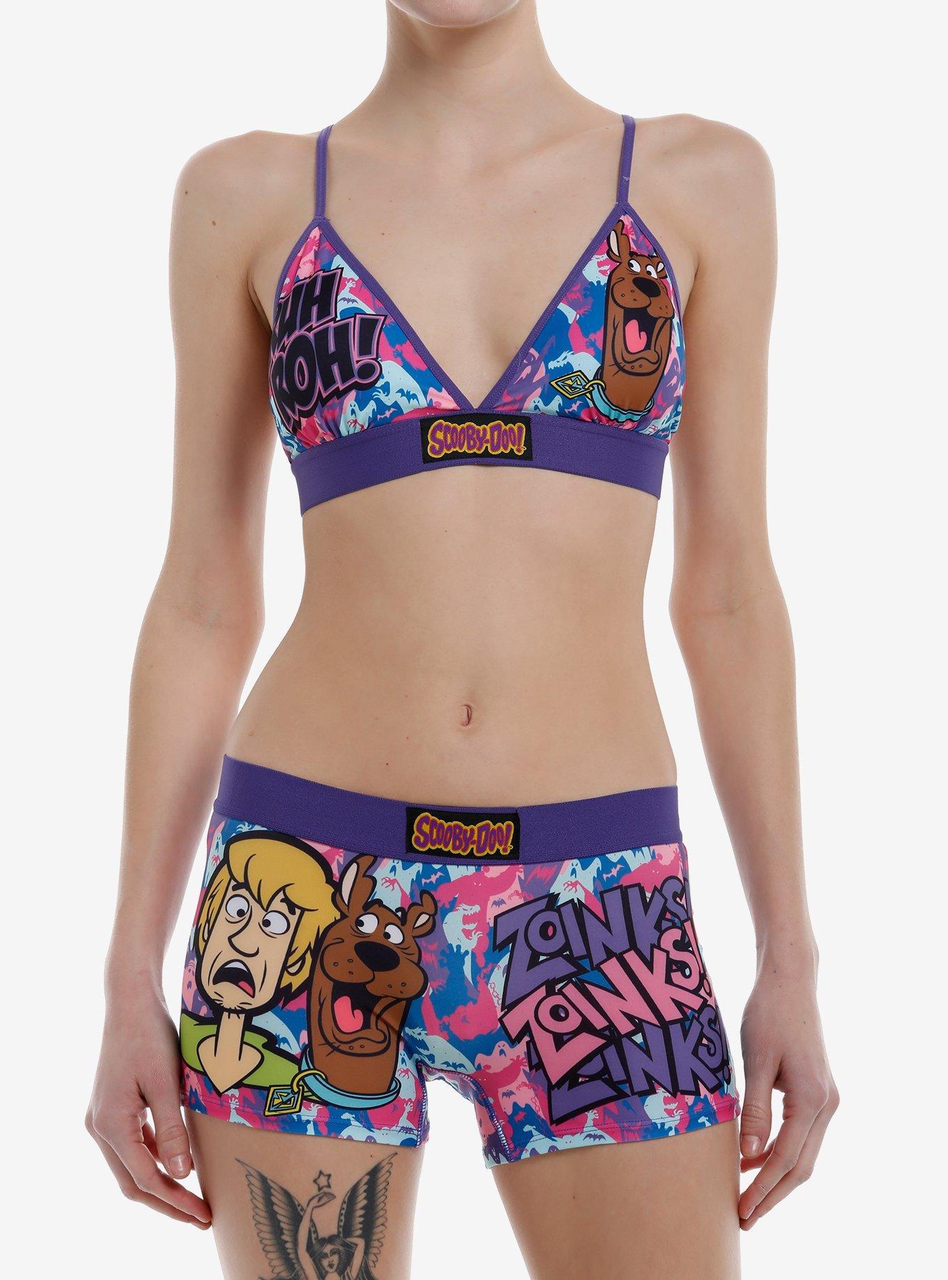 Scooby-Doo! Ghost Bra & Boyshort Panty Set, , hi-res