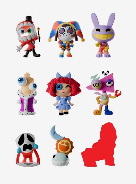 Digital Circus Animiniz シークレット含6体セット Digital Circus Animiniz: Main Character Series – Glitch