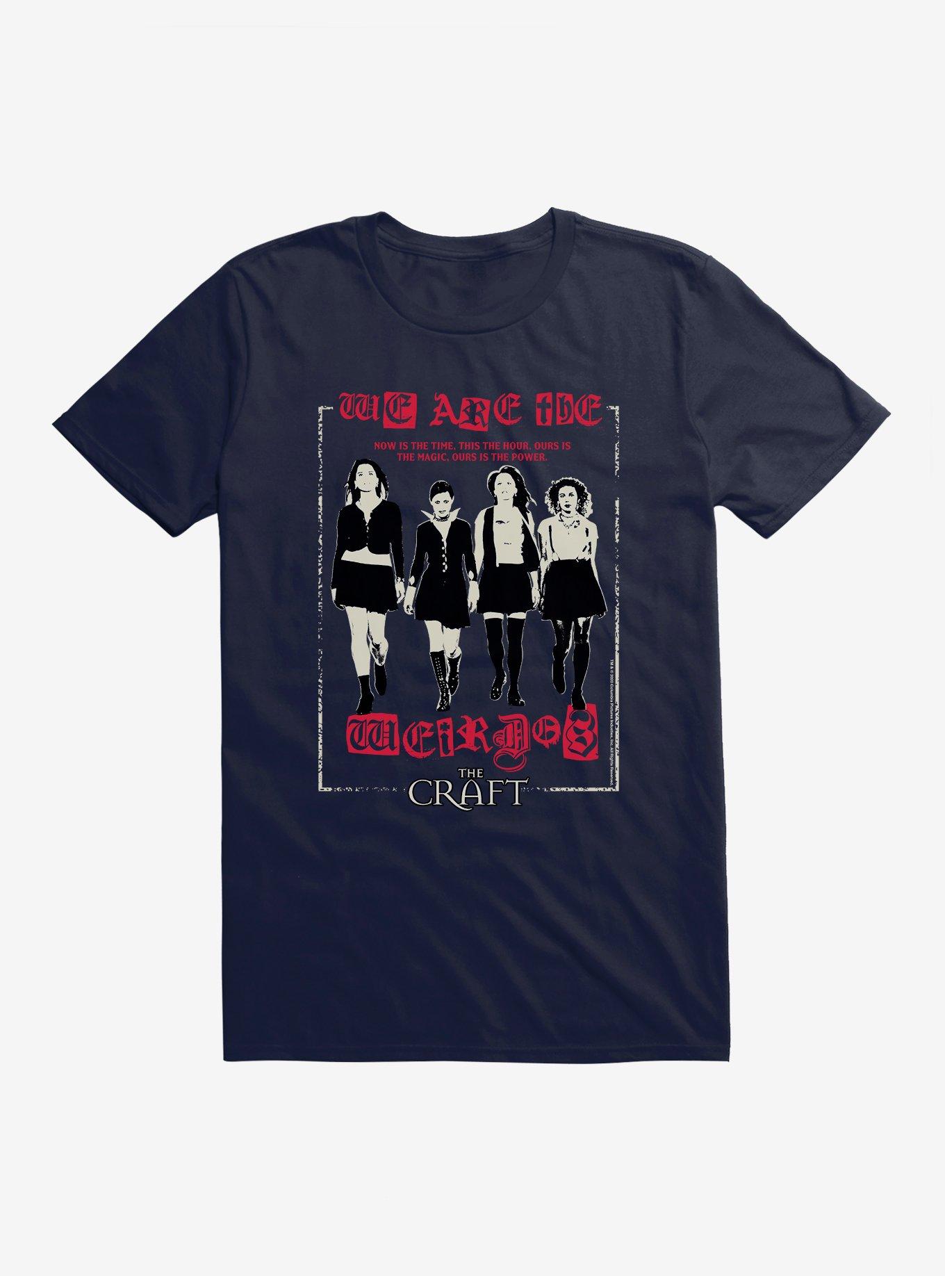 The Craft We Are The Weirdos T-Shirt, NAVY, hi-res