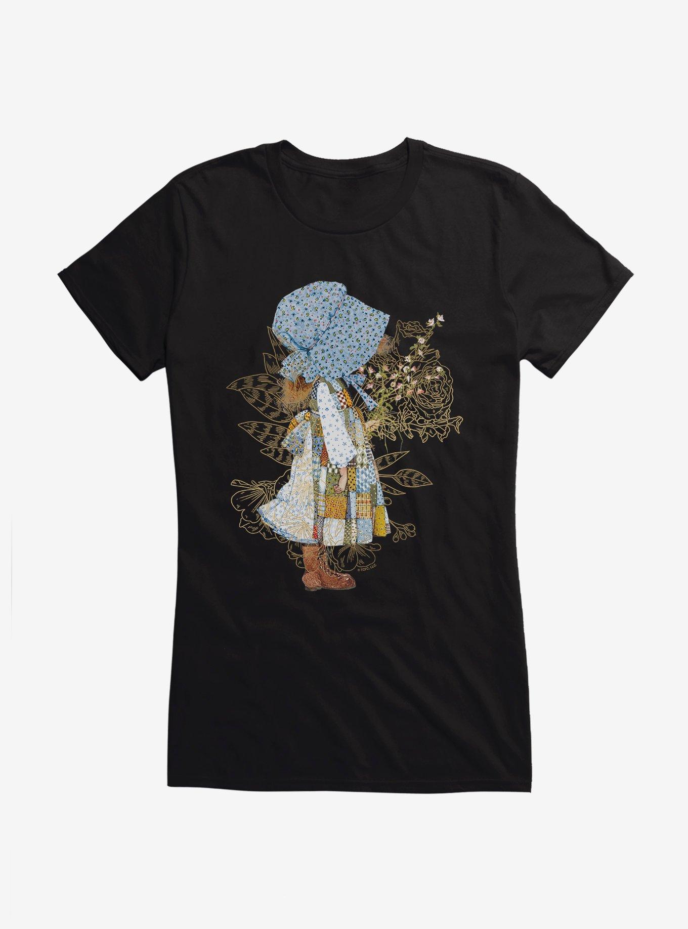 Holly Hobbie Bonnet Silhouette Girls T-Shirt, , hi-res