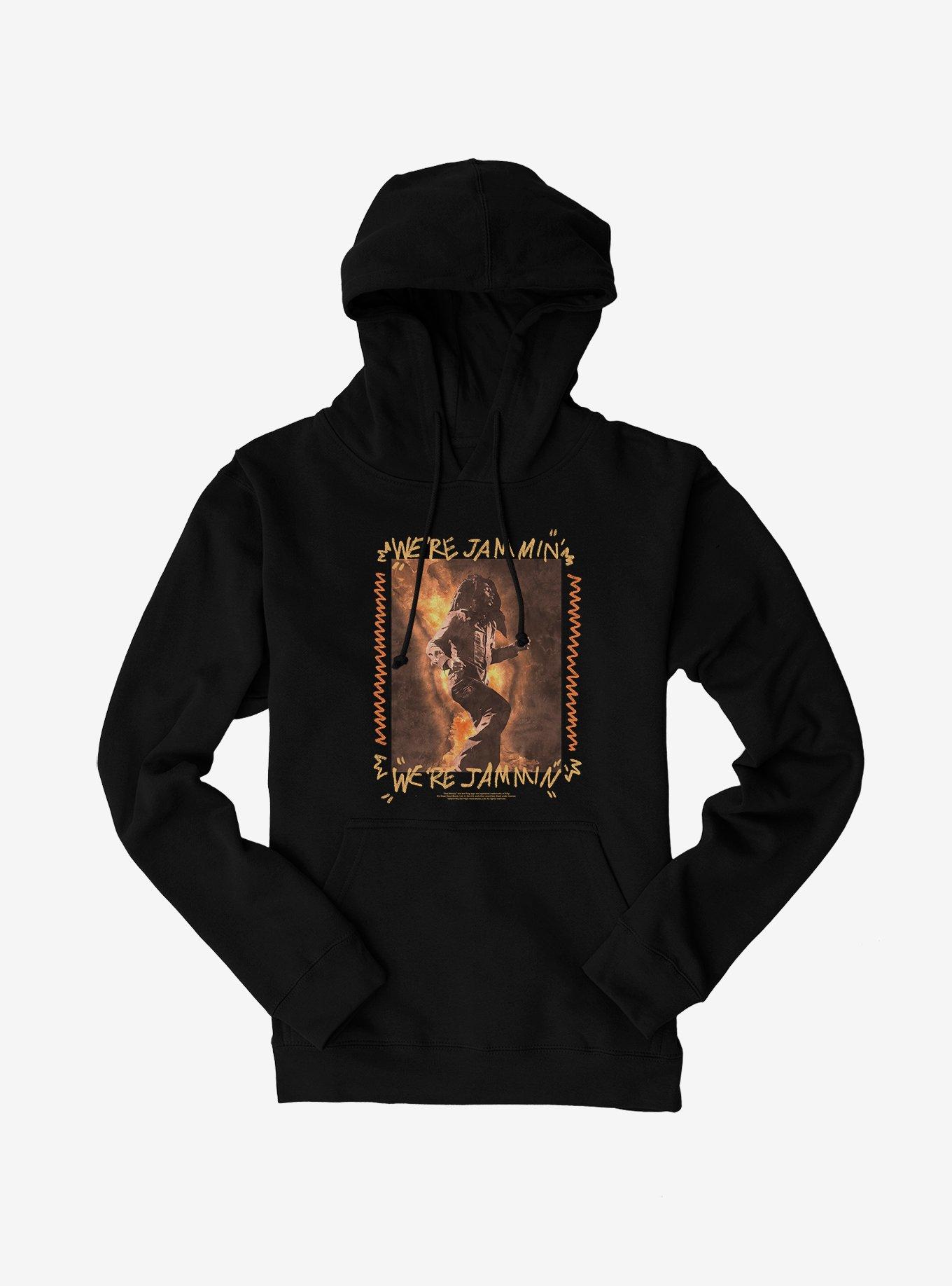 Bob Marley We're Jammin Hoodie, , hi-res