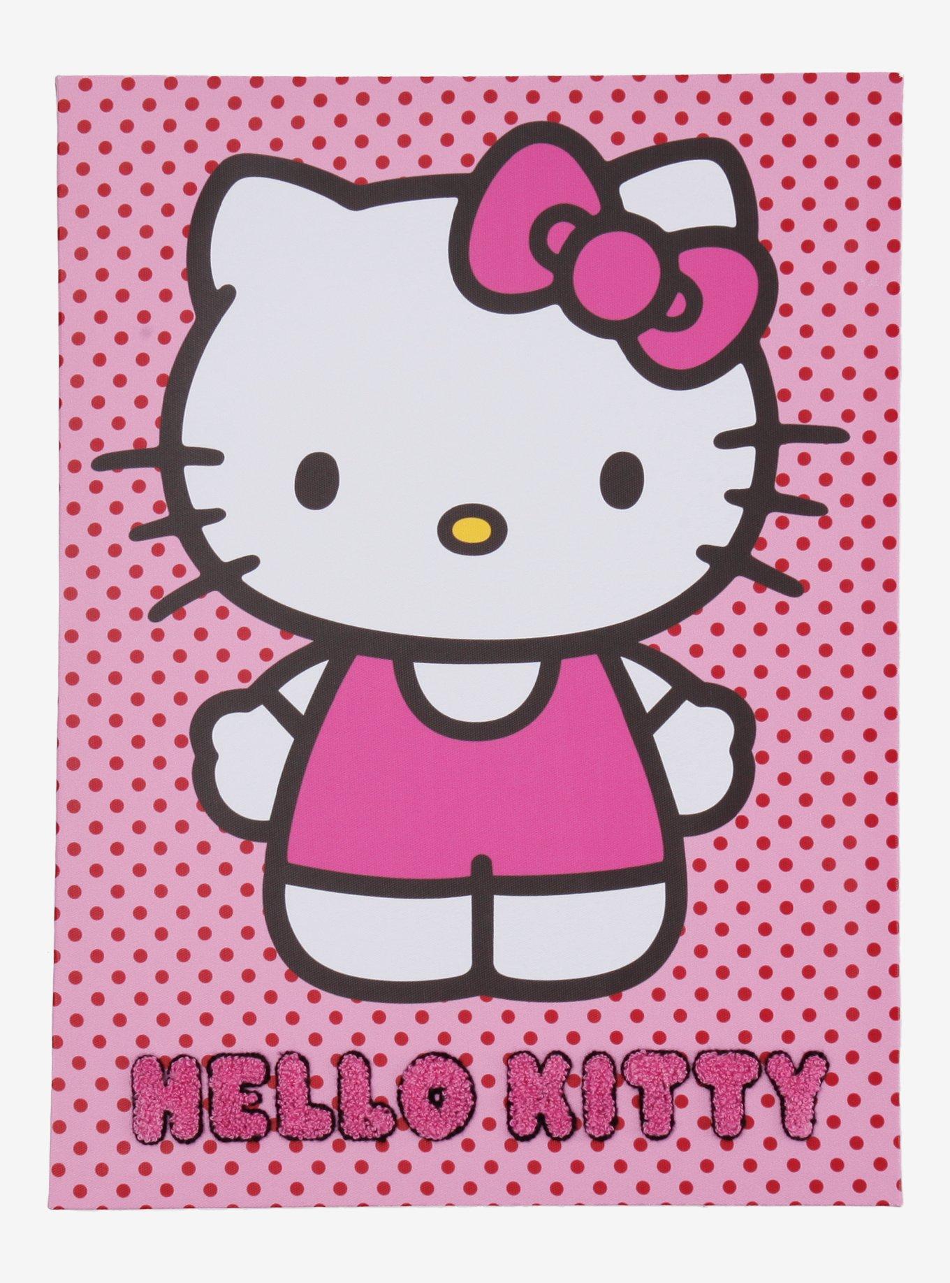 Hello Kitty Tufted Canvas Wall Art, , hi-res