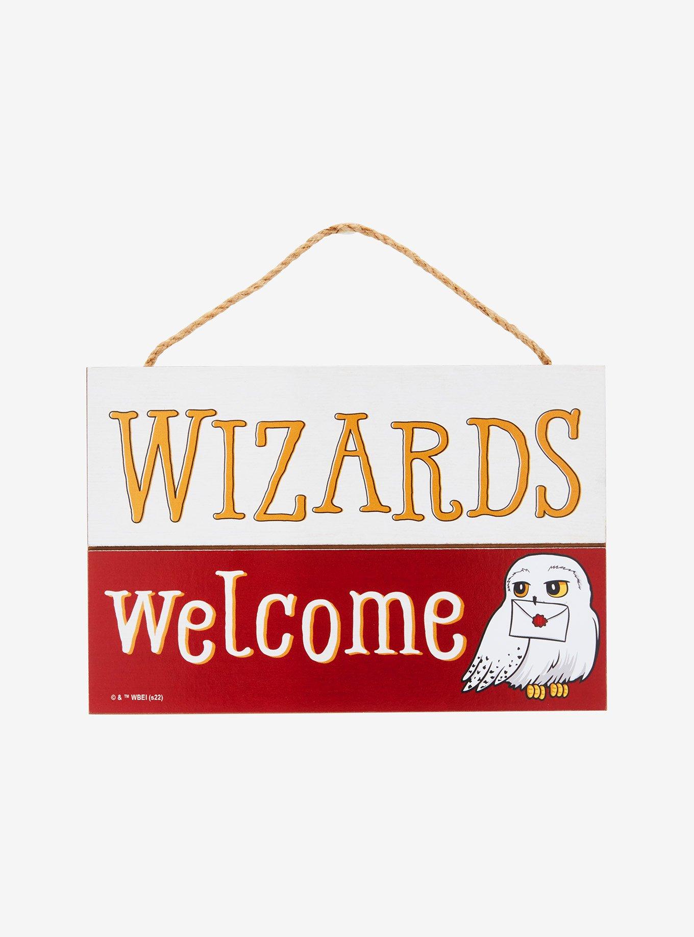 Harry Potter Wizards Welcome Wall Art, , hi-res