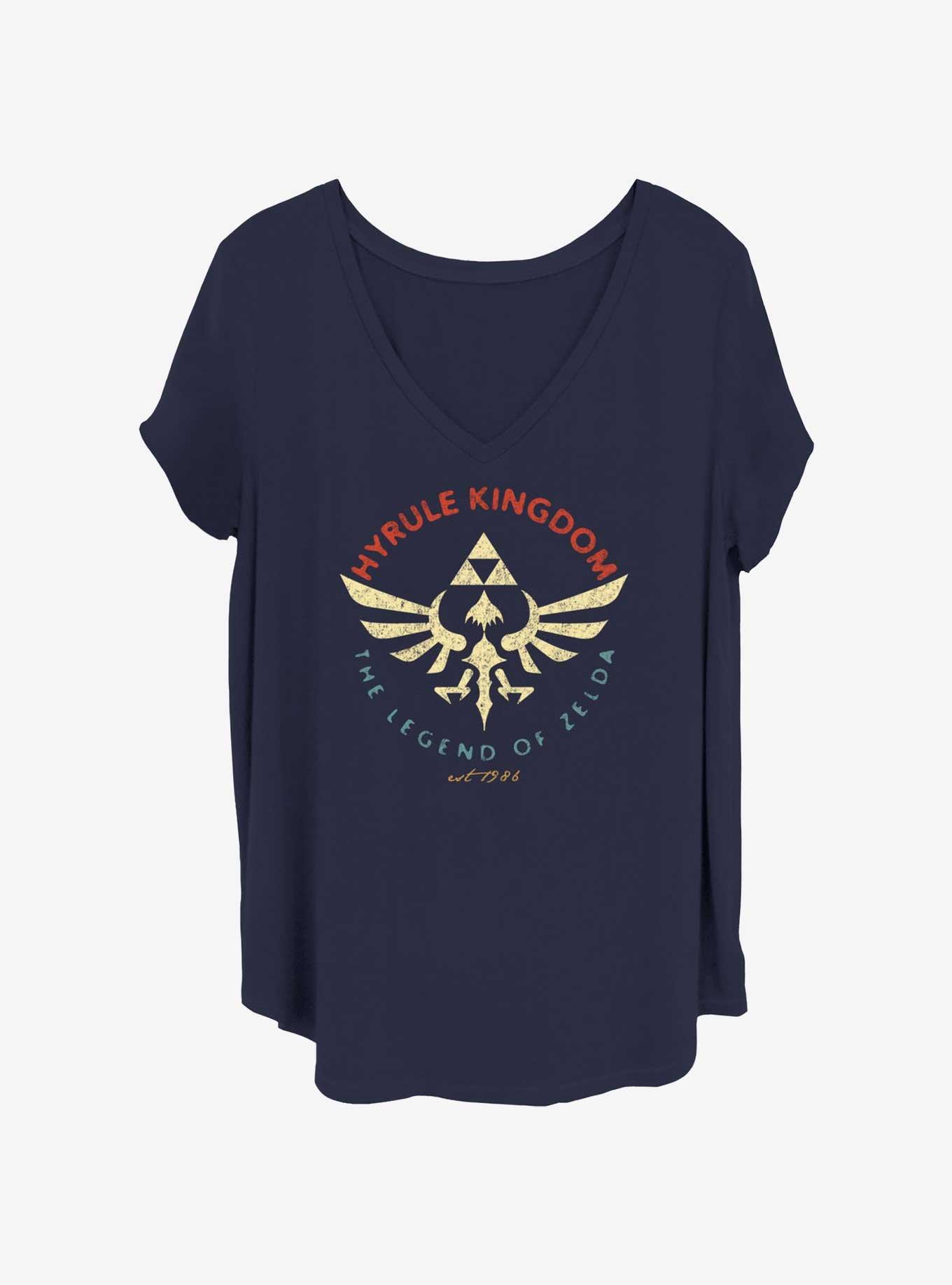 Nintendo Fly High Womens T-Shirt Plus Size, NAVY, hi-res