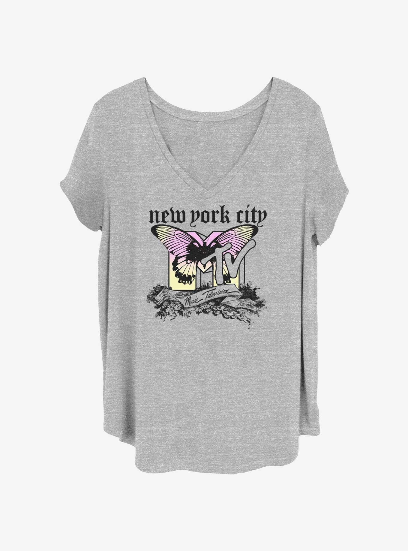 MTV NYC Vintage Womens T-Shirt Plus Size