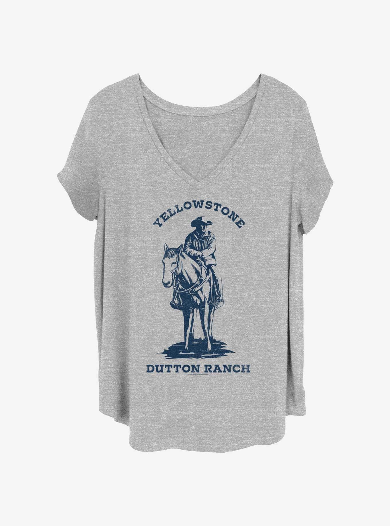 Yellowstone Ranch Womens T-Shirt Plus Size