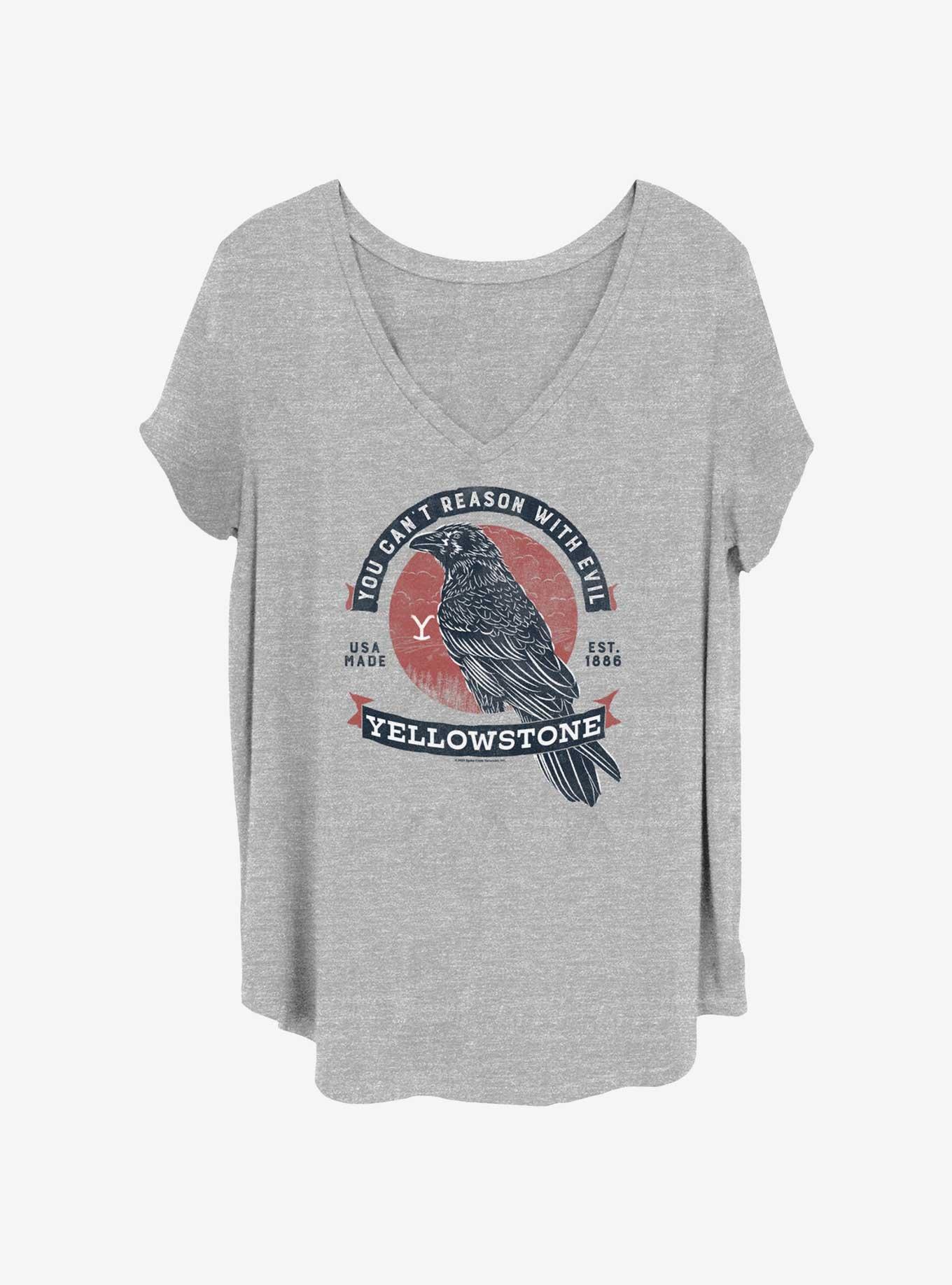 Yellowstone Unreasonable Evil Womens T-Shirt Plus Size